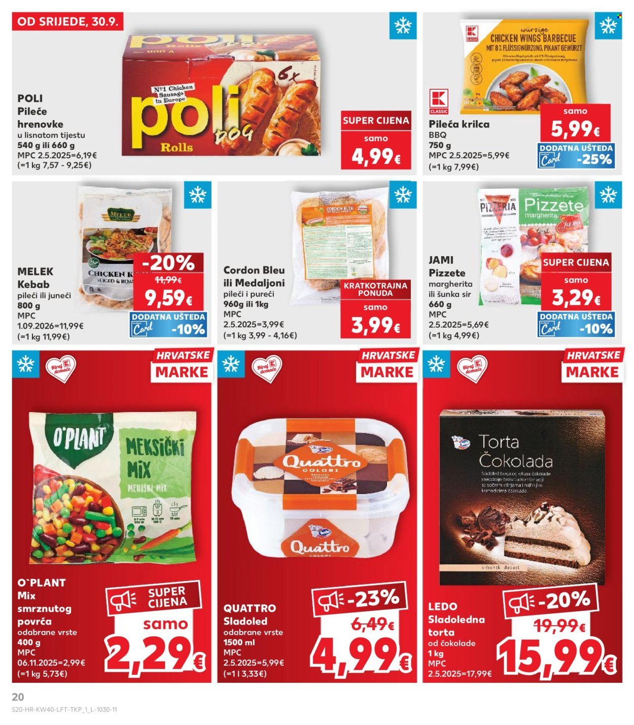 KAUFLAND katalog - Od srijede 30.09.2026.