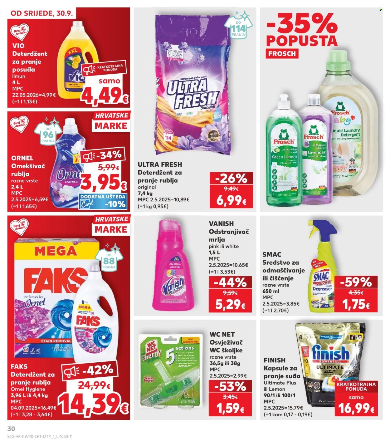 KAUFLAND katalog - Od srijede 30.09.2026.