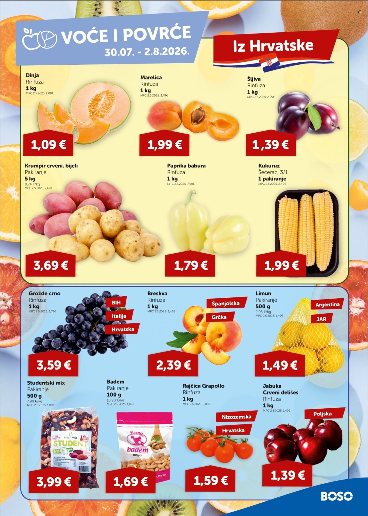 BOSO katalog - Od četvrtka 30.07.2026.