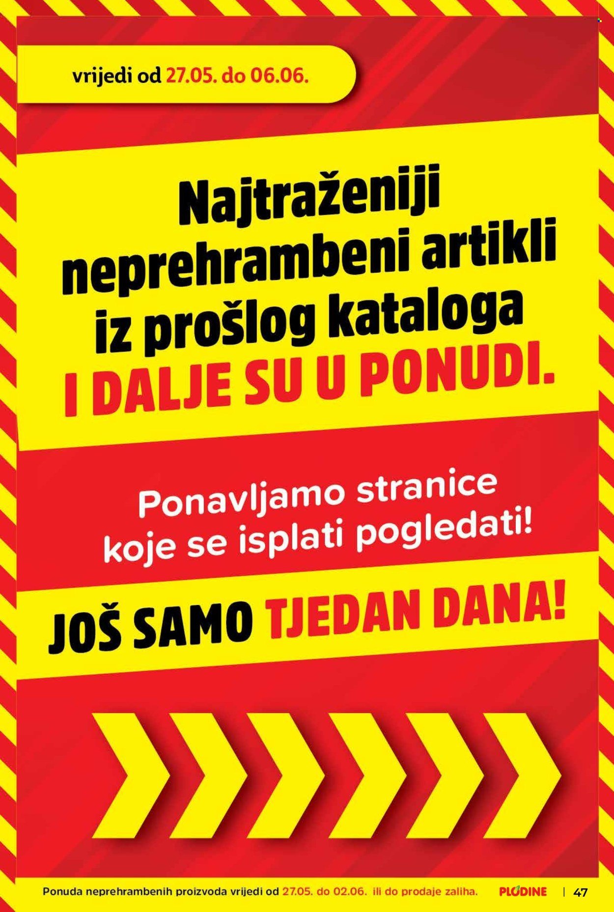 PLODINE katalog - Od srijede 27.05.2026.