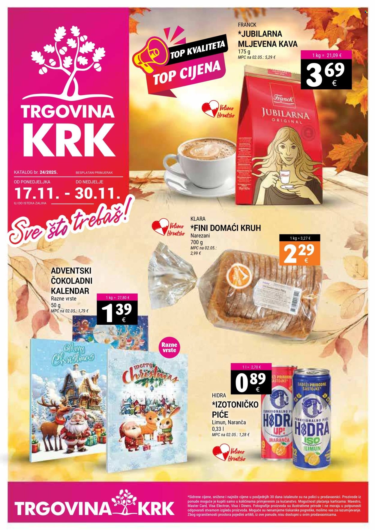 TRGOVINA KRK katalog - Od ponedeljka 17.11.2025.
