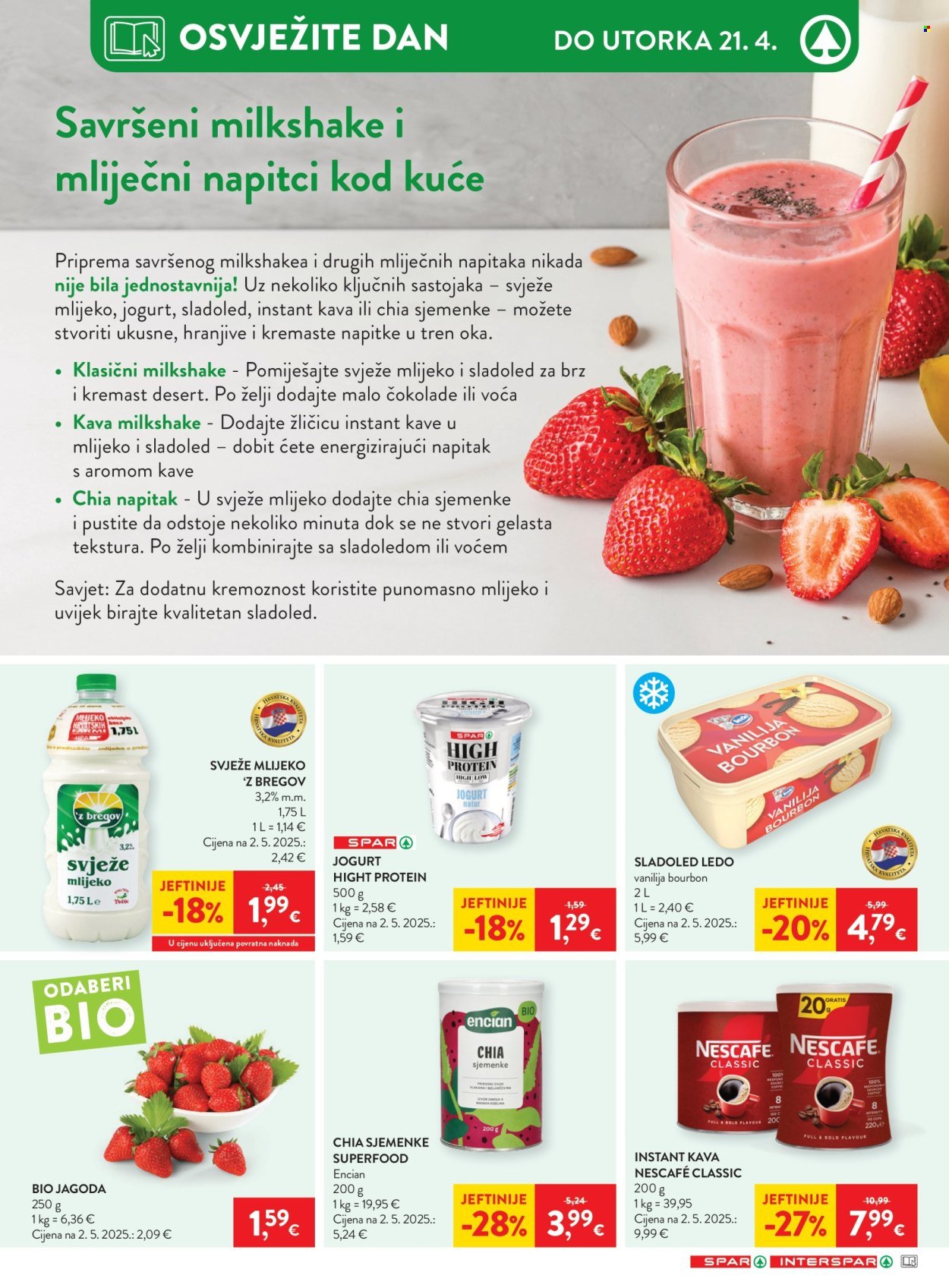 SPAR katalog - Od srijede 15.04.2026.