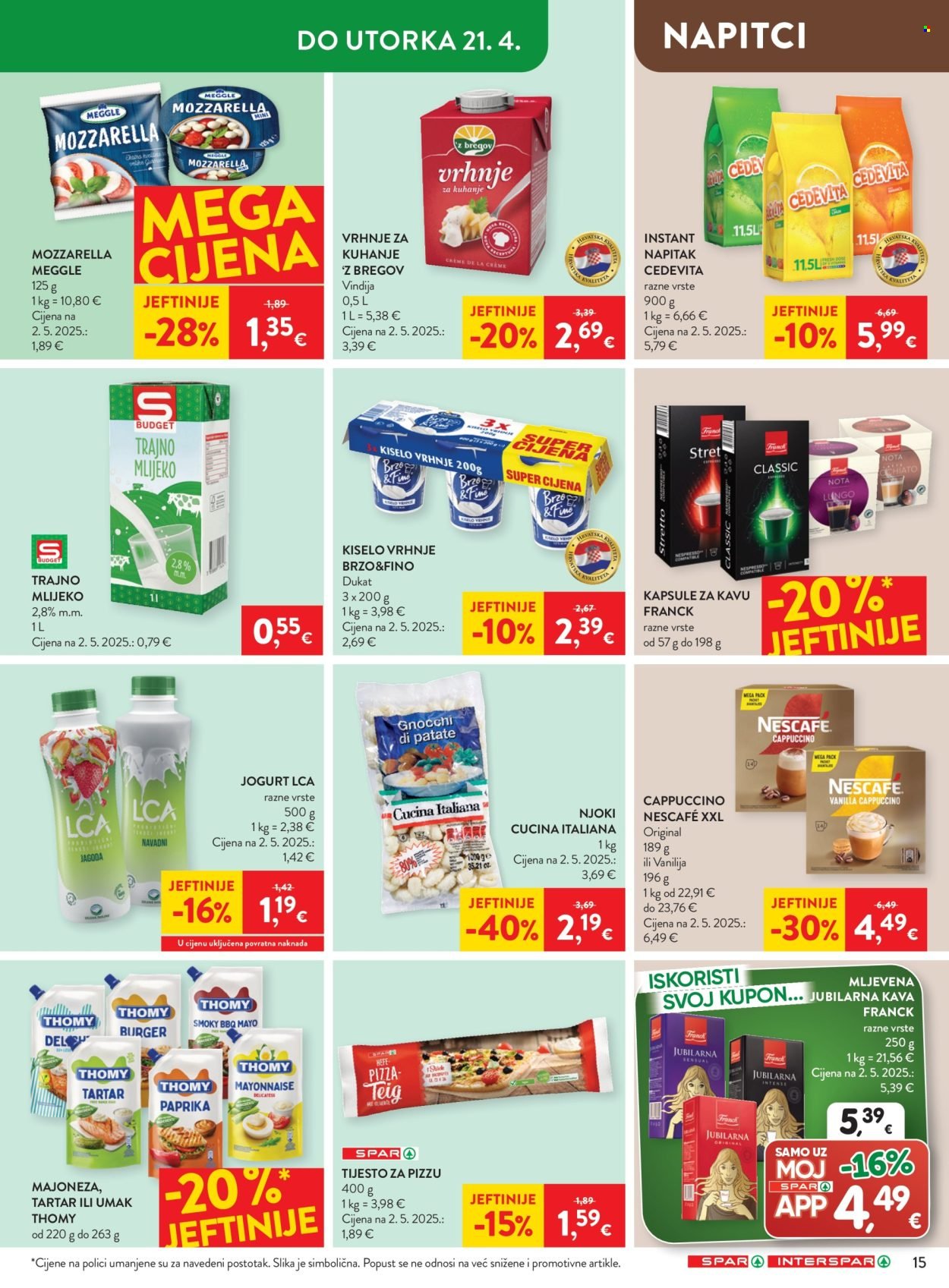 SPAR katalog - Od srijede 15.04.2026.