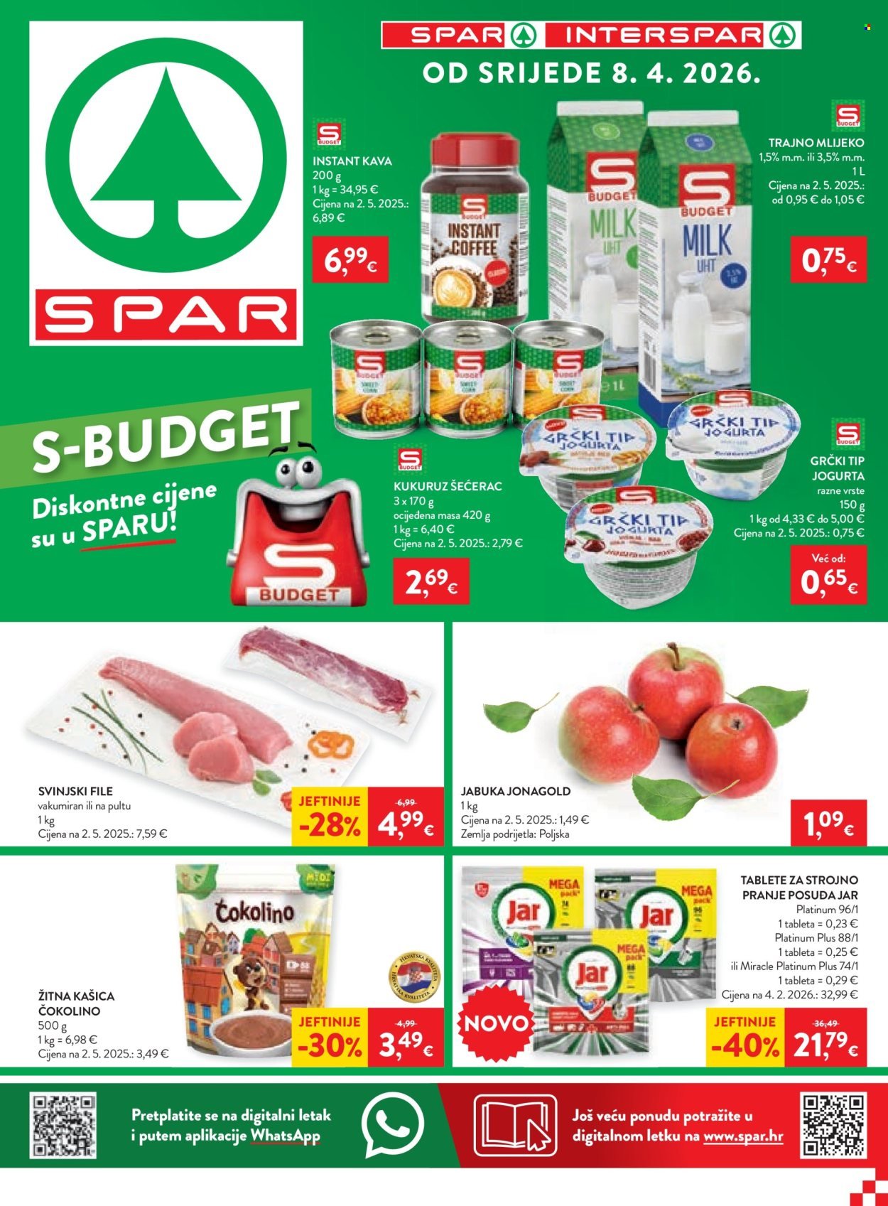 INTERSPAR katalog - Od srijede 08.04.2026.