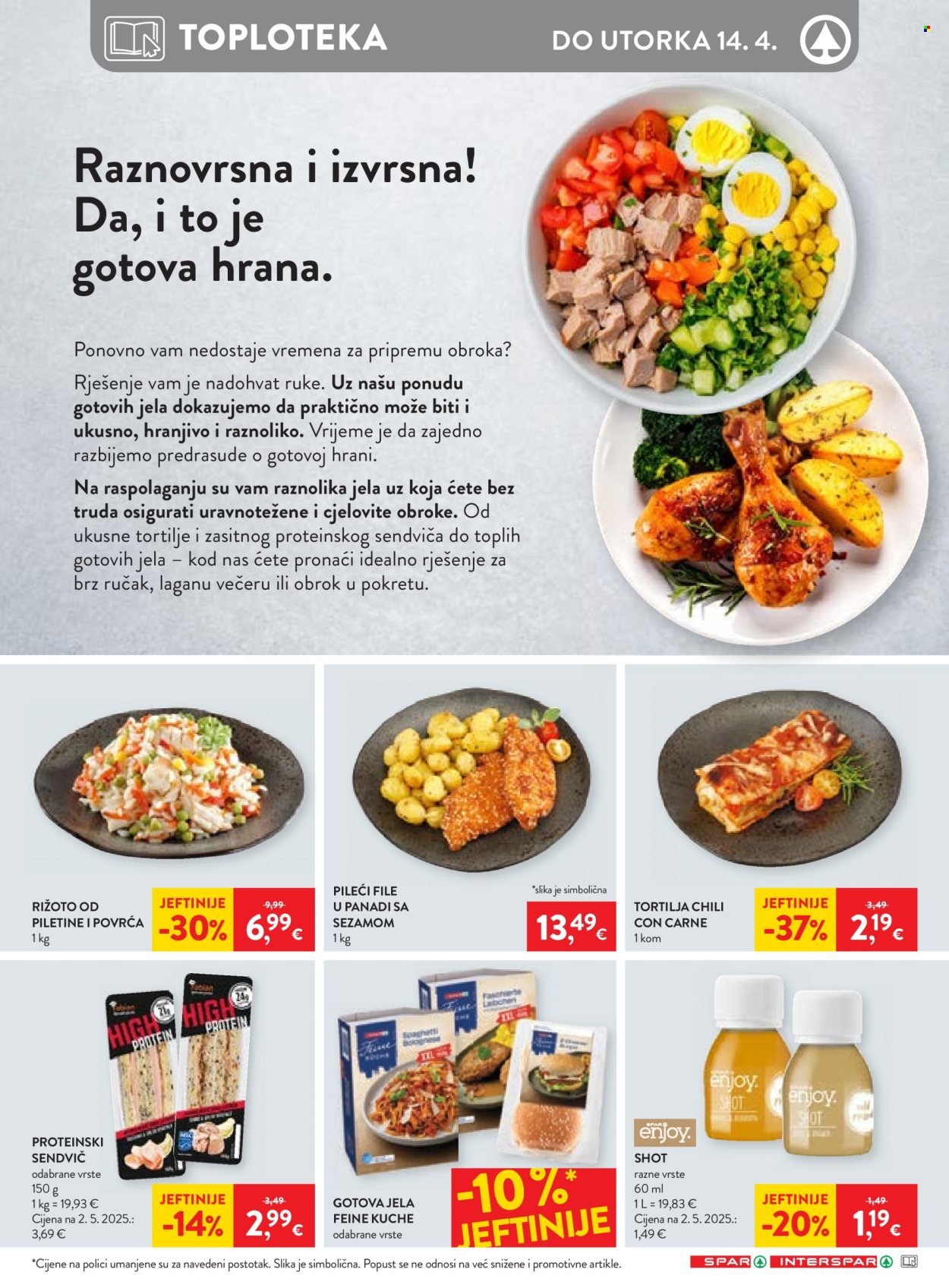 INTERSPAR katalog - Od srijede 08.04.2026.