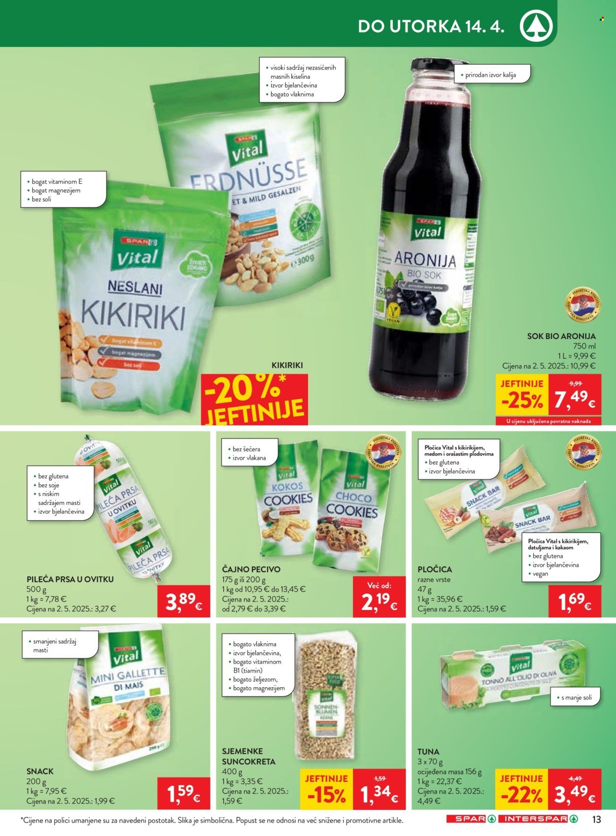 INTERSPAR katalog - Od srijede 08.04.2026.