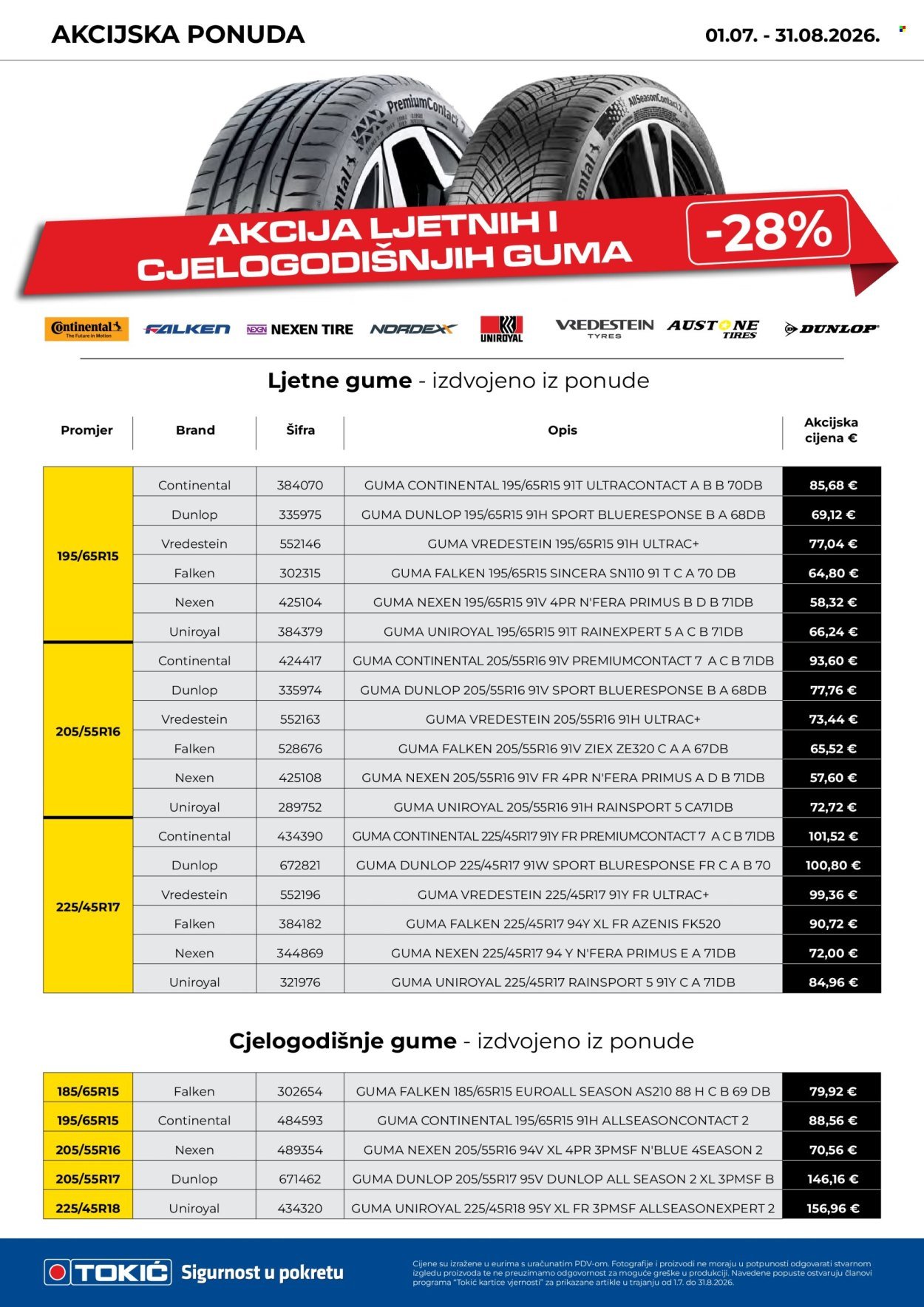TOKIĆ katalog - AKCIJSKA PONUDA