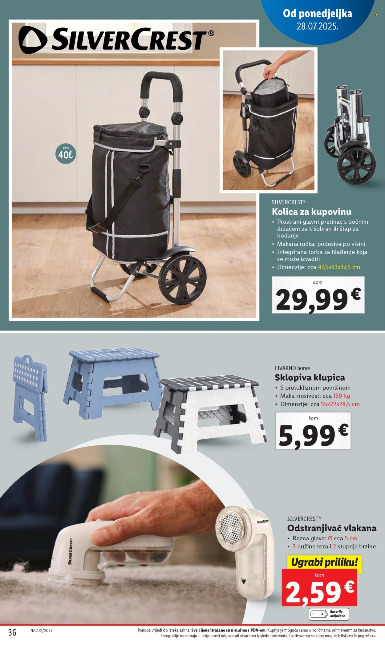 LIDL katalog - Od ponedeljka 28.07.2025.