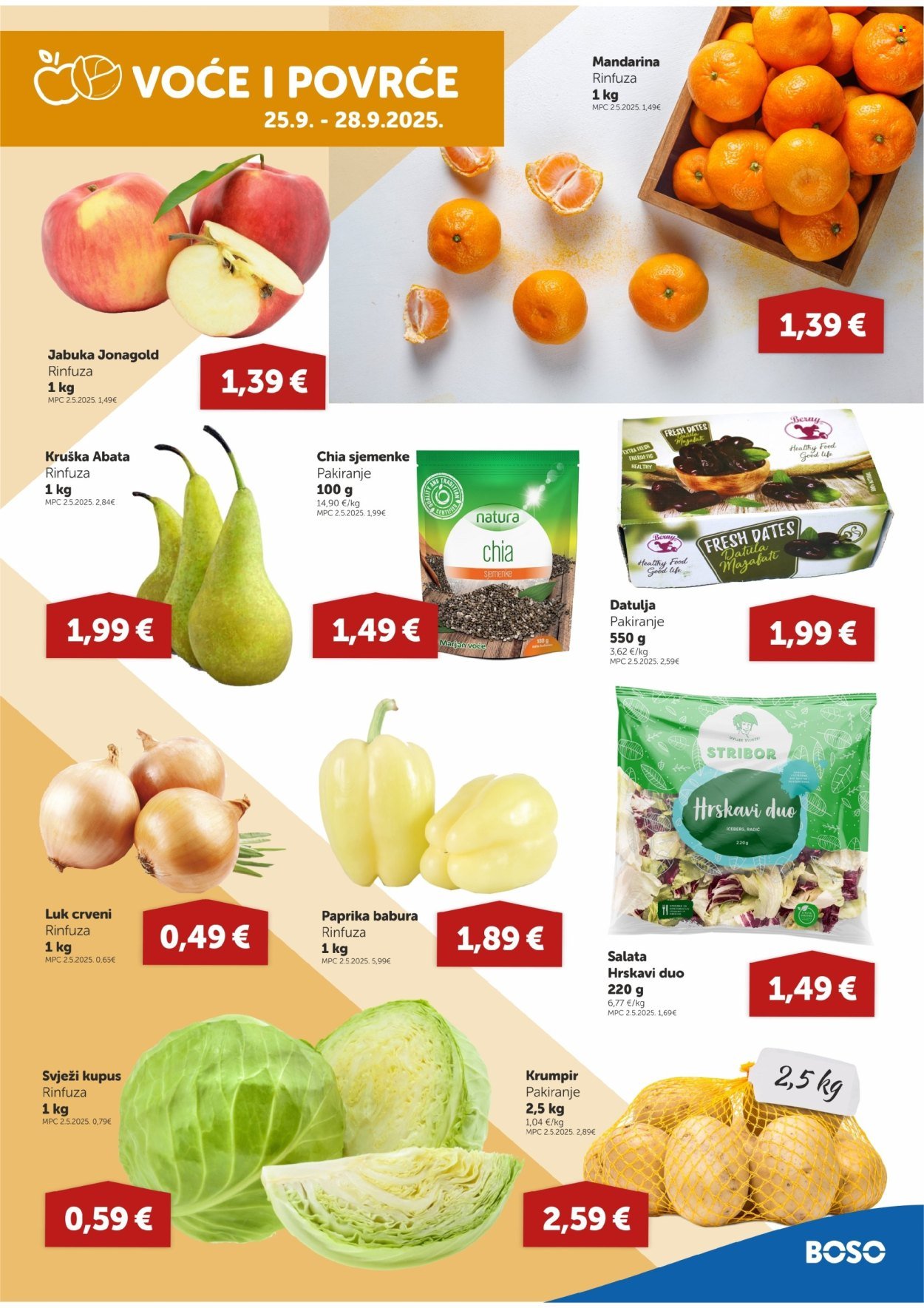 BOSO katalog - Od četvrtka 25.09.2025.