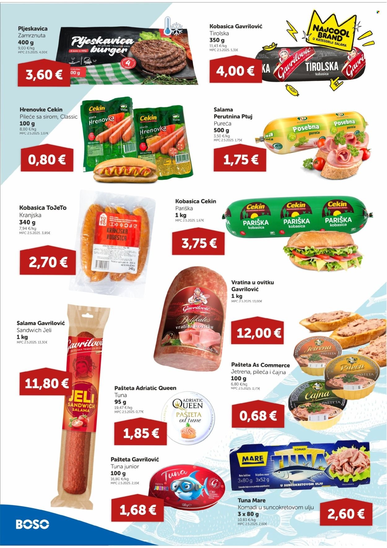 BOSO katalog - Od četvrtka 25.09.2025.