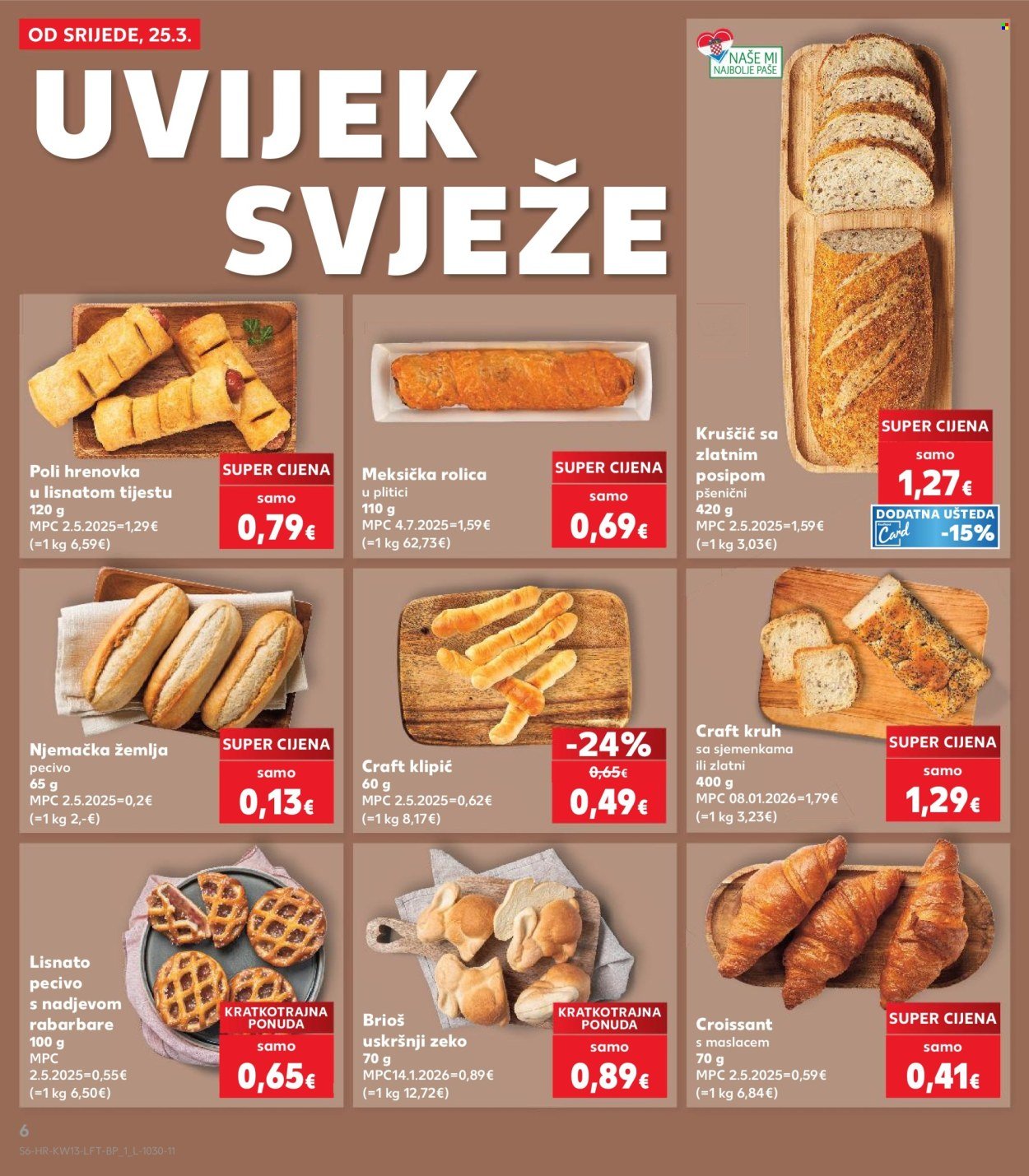 KAUFLAND katalog - Od srijede 25.03.2026.