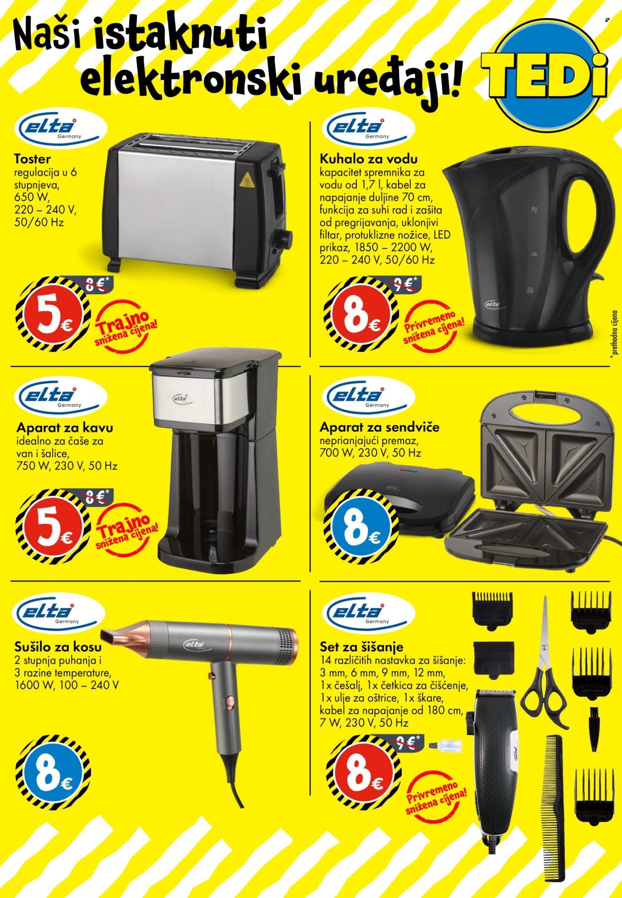 TEDI katalog - Od petka 22.08.2025.