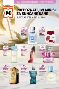 MÜLLER katalog - PREPOZNATLJIVI MIRISI ZA SUNČANE DANE