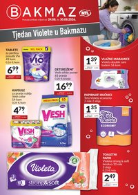 BAKMAZ katalog - TJEDAN VIOLETE