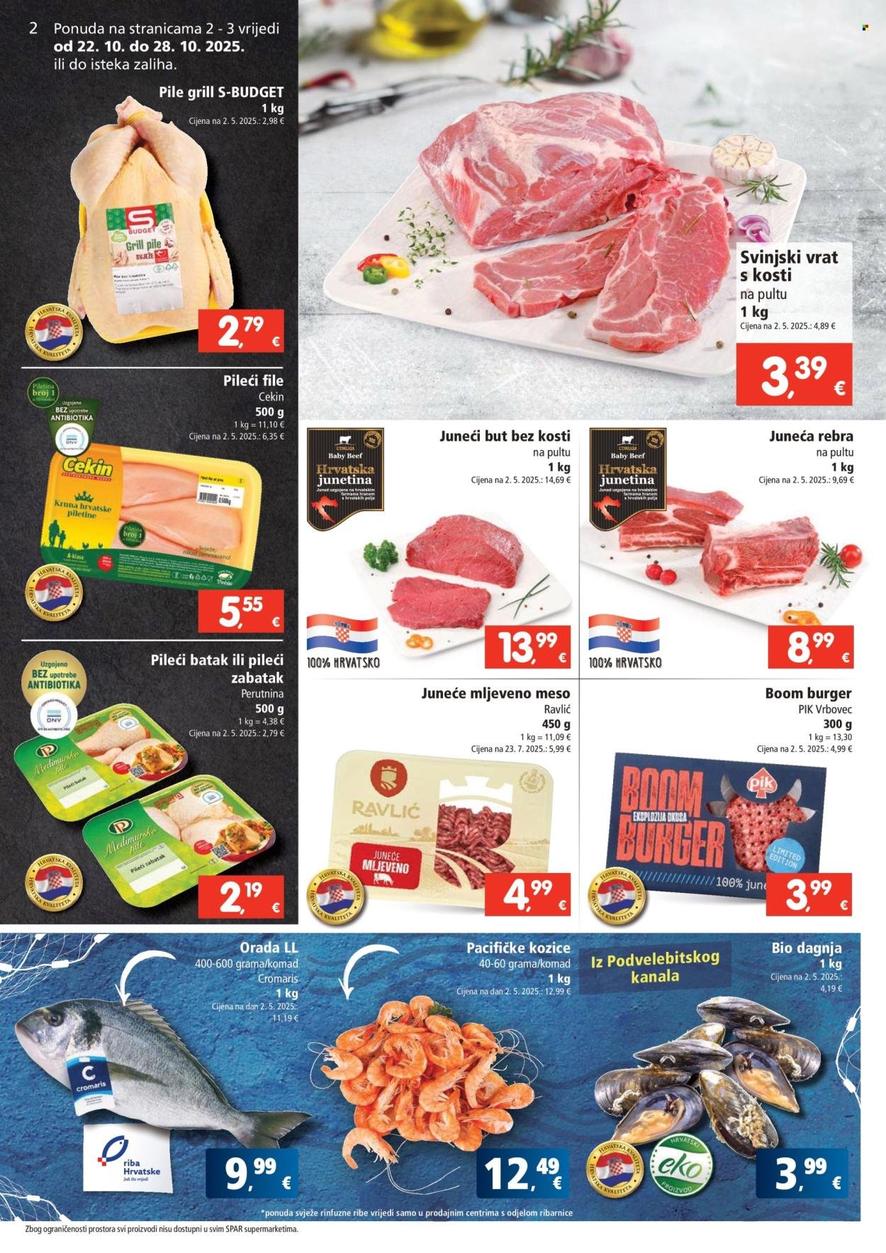 SPAR katalog - Od srijede 22.10.2025.