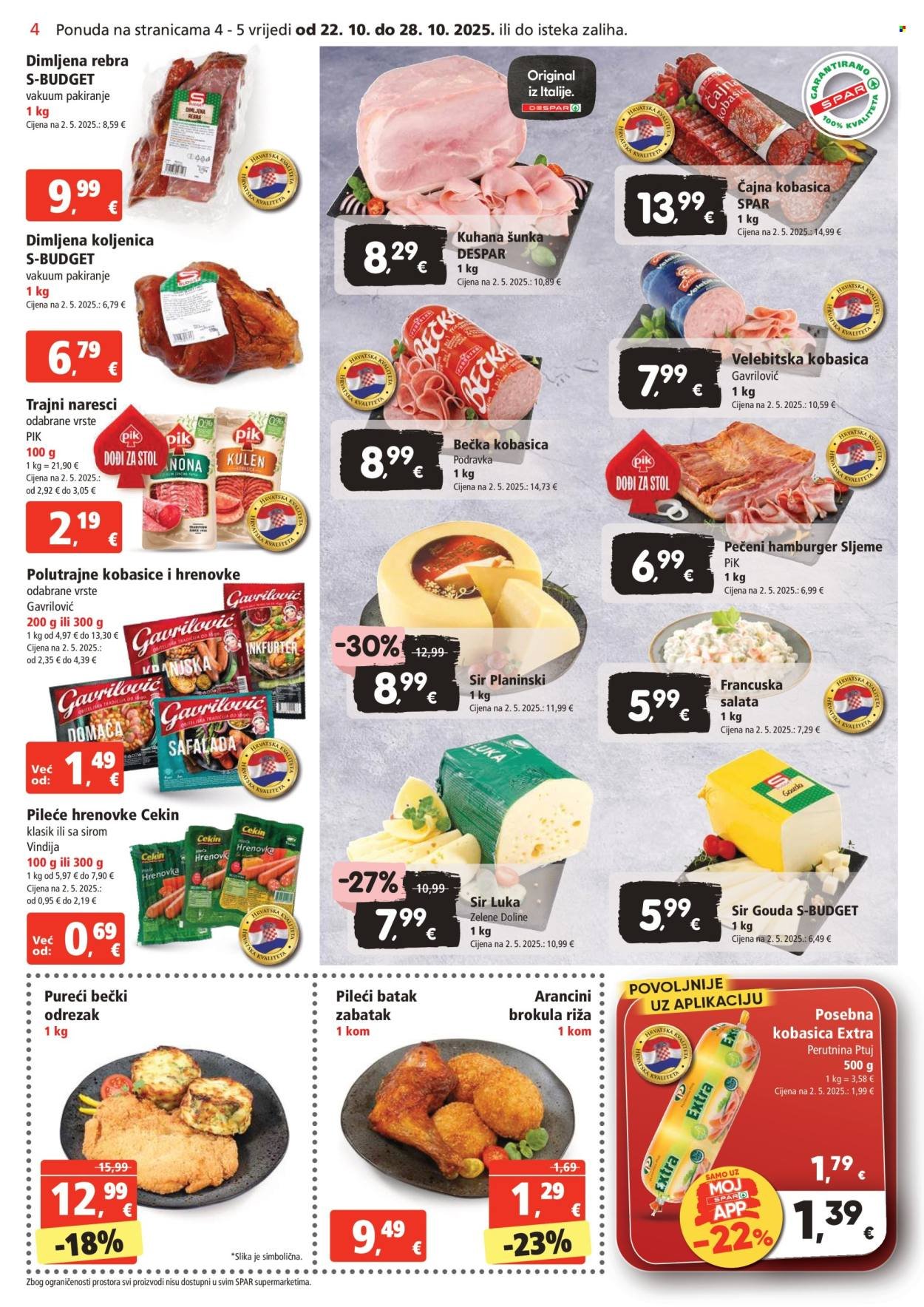 SPAR katalog - Od srijede 22.10.2025.