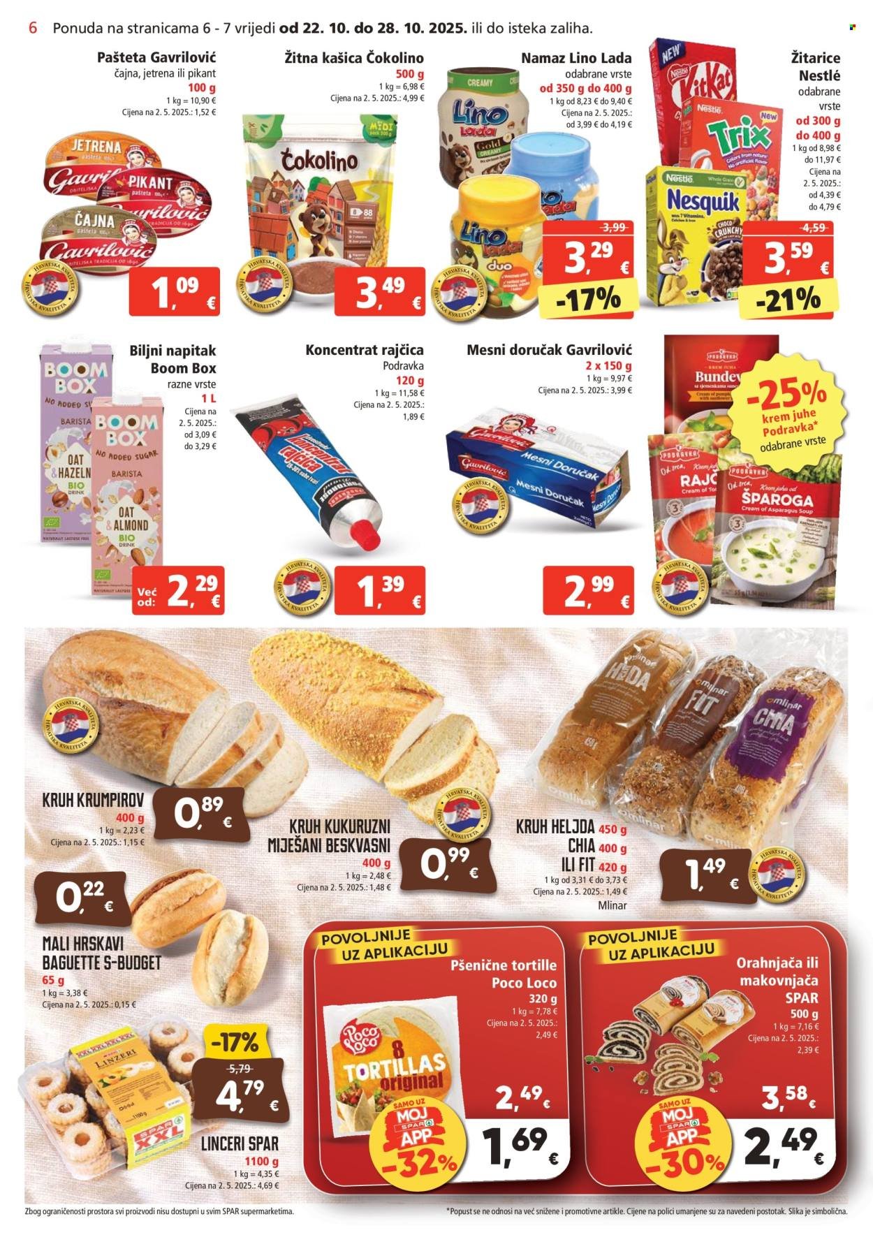SPAR katalog - Od srijede 22.10.2025.