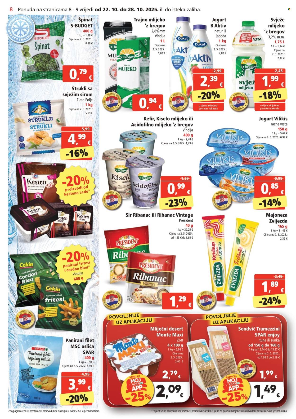 SPAR katalog - Od srijede 22.10.2025.