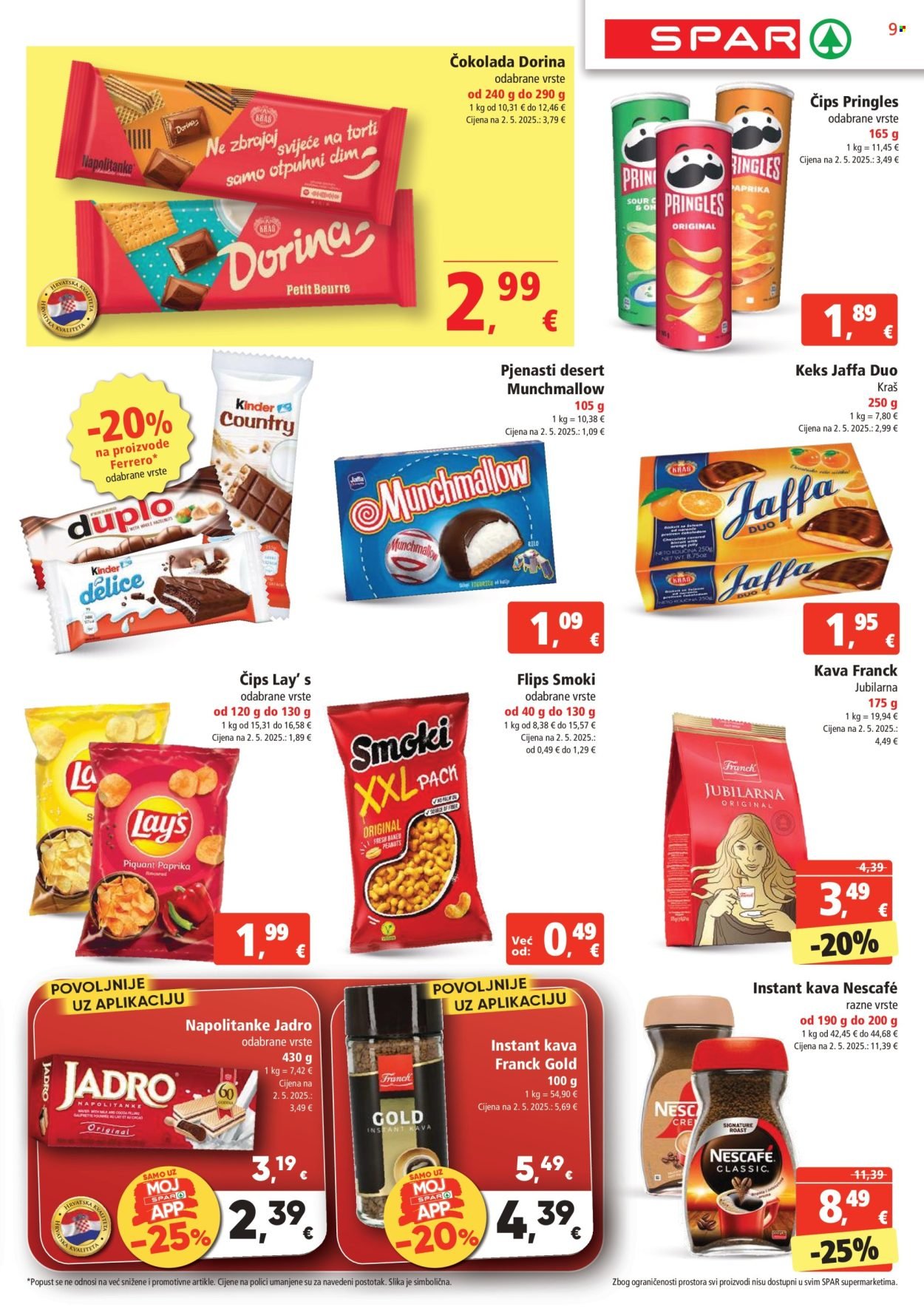SPAR katalog - Od srijede 22.10.2025.