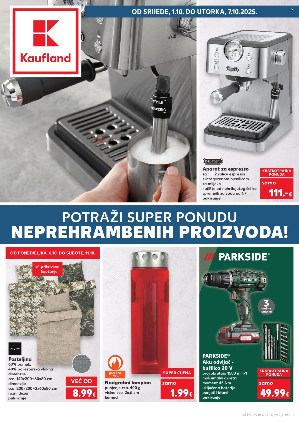KAUFLAND katalog - Od srijede 01.10.2025.
