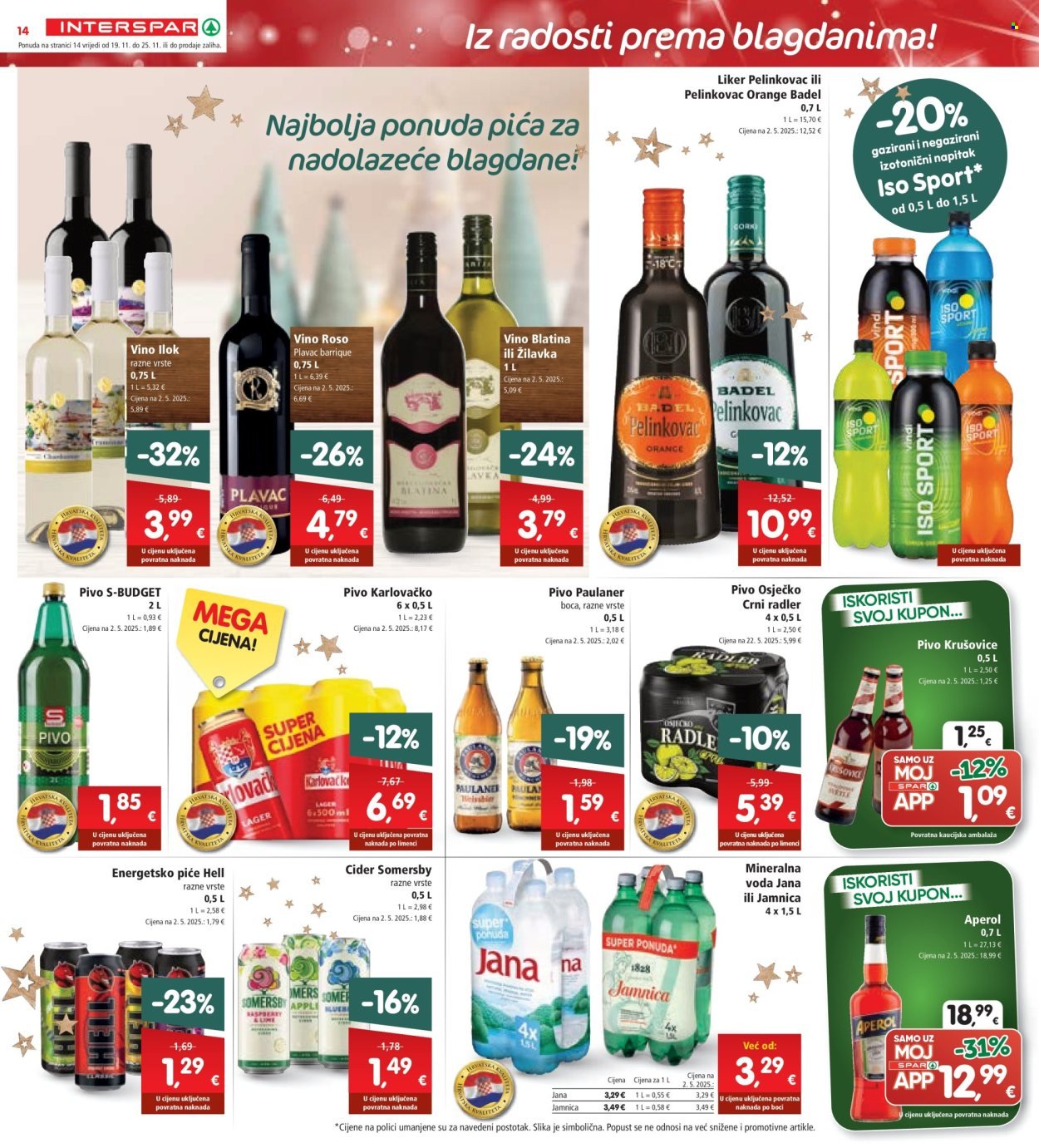 INTERSPAR katalog - Od srijede 19.11.2025.