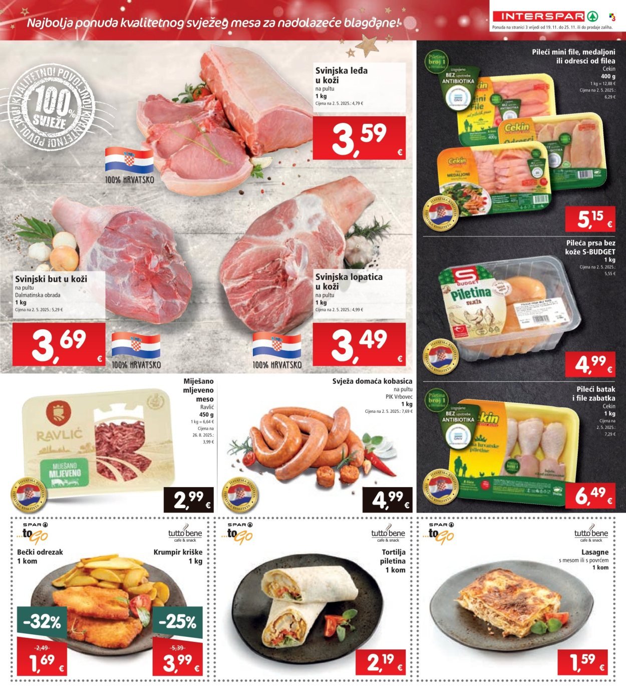 INTERSPAR katalog - Od srijede 19.11.2025.