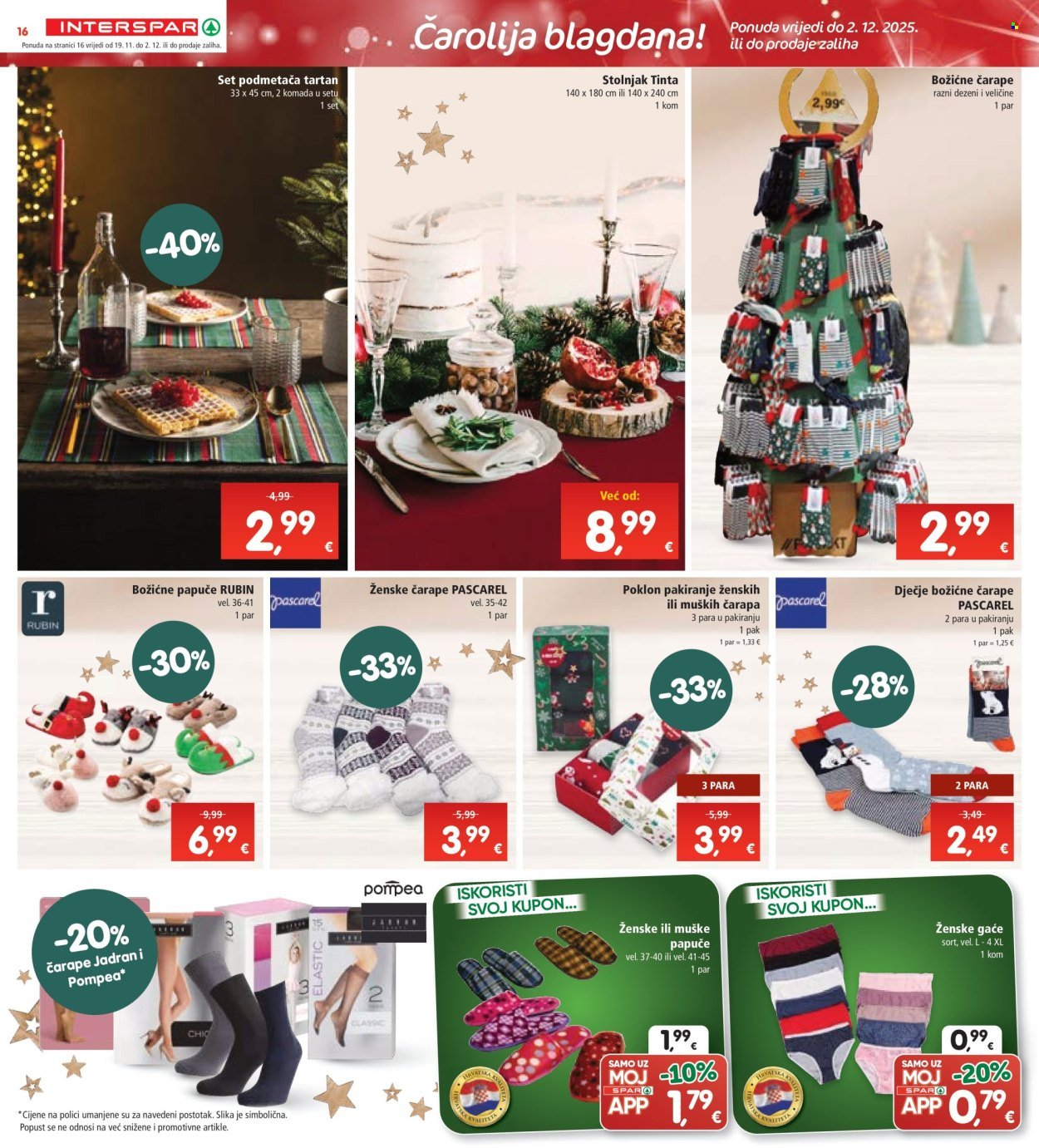 INTERSPAR katalog - Od srijede 19.11.2025.