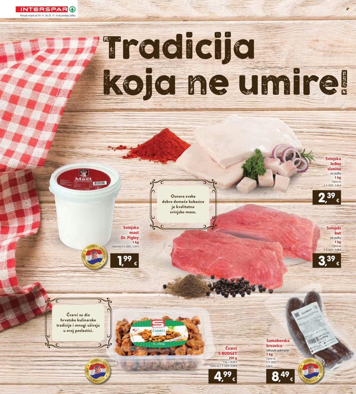 INTERSPAR katalog - Od srijede 19.11.2025.