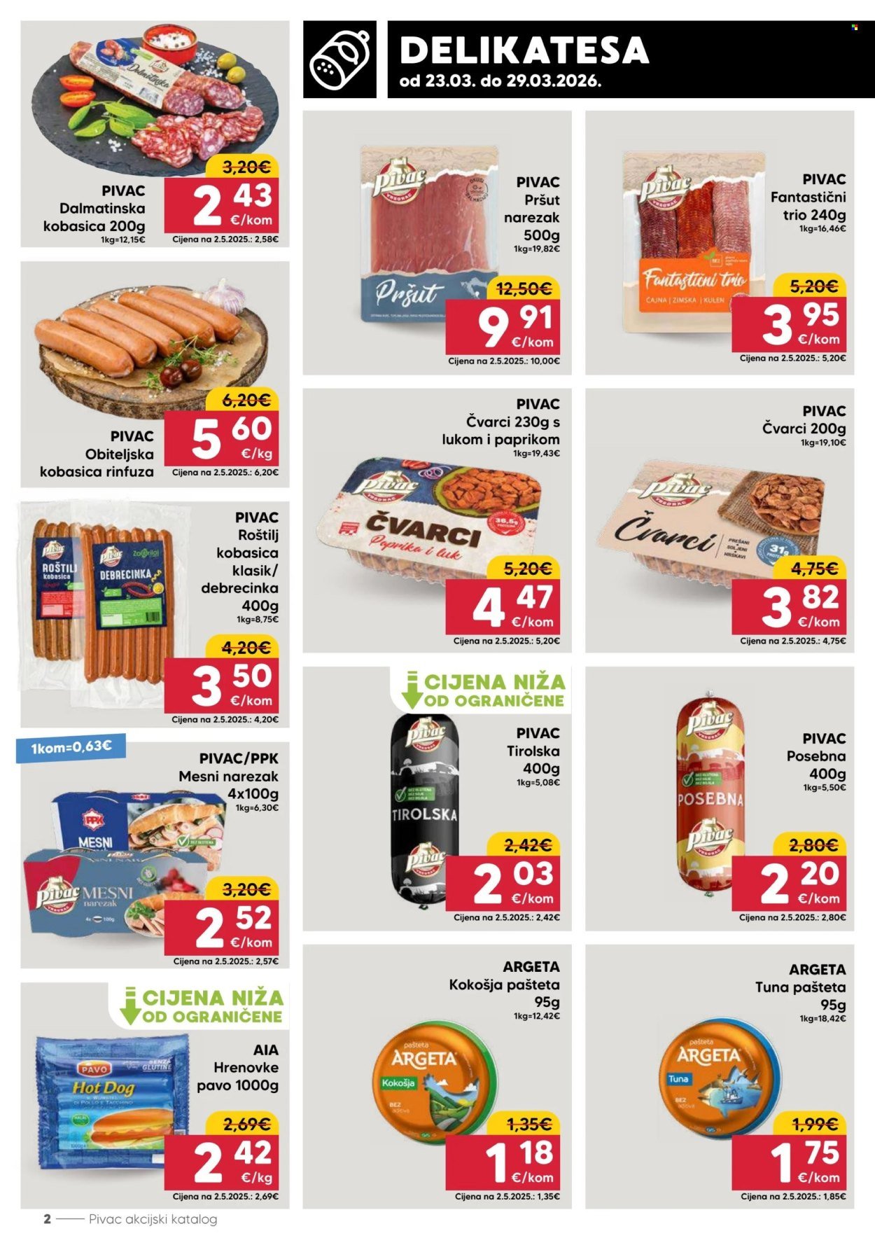 PIVAC katalog - Od ponedeljka 23.03.2026.