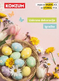 KONZUM katalog - Uskrsna ponuda