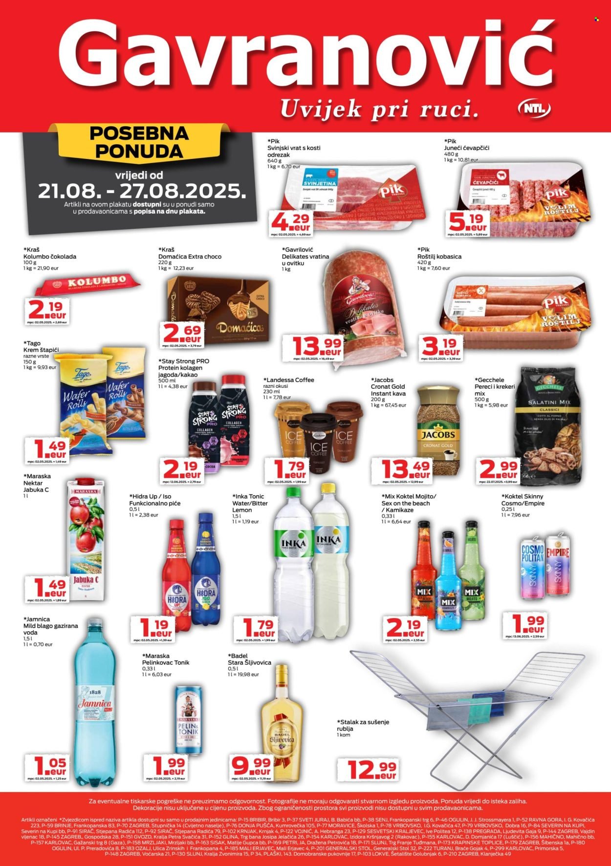 GAVRANOVIĆ katalog - Od četvrtka 21.08.2025.