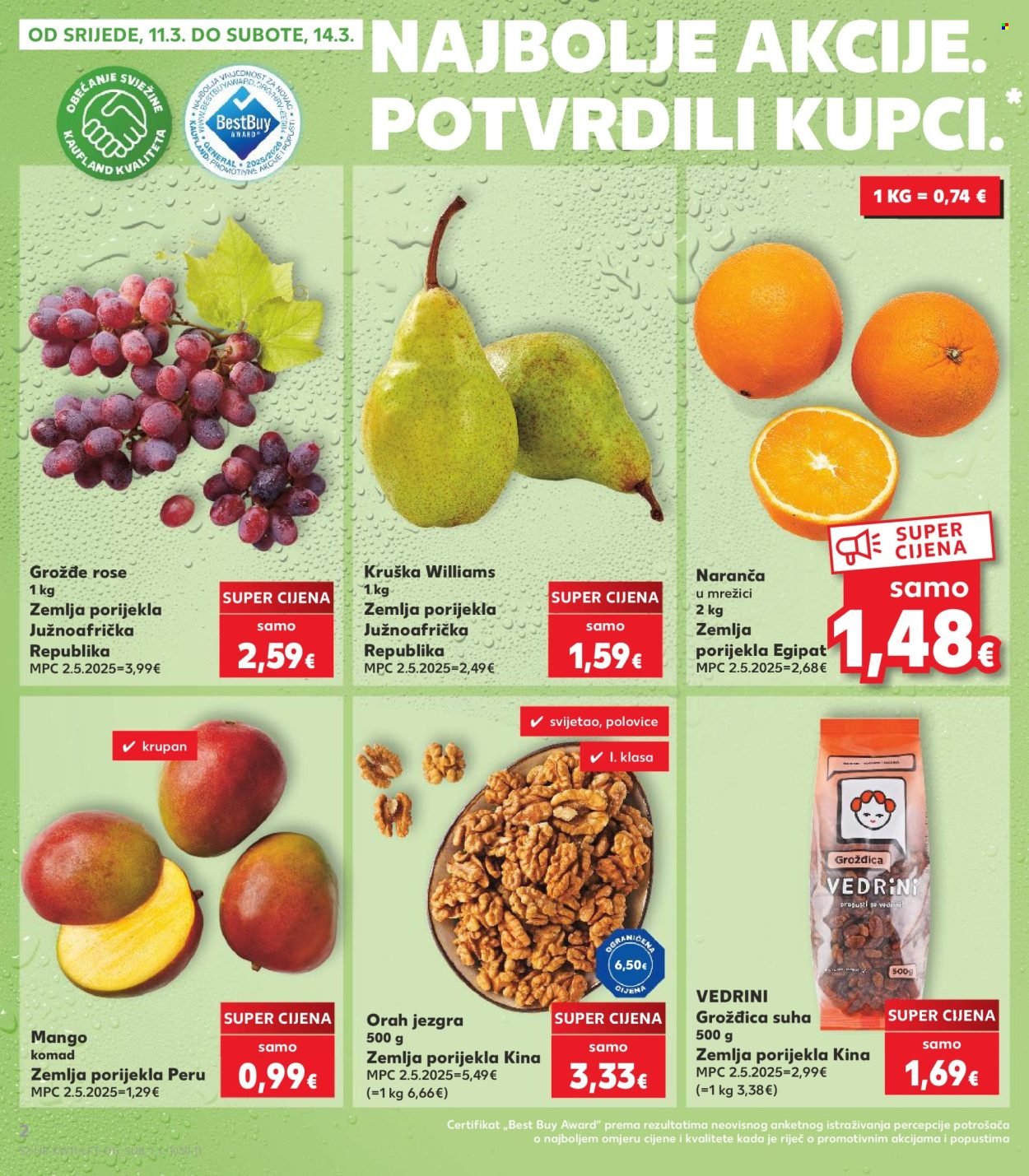 KAUFLAND katalog - Od srijede 11.03.2026.