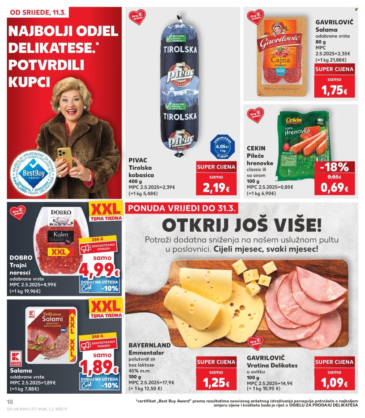 KAUFLAND katalog - Od srijede 11.03.2026.