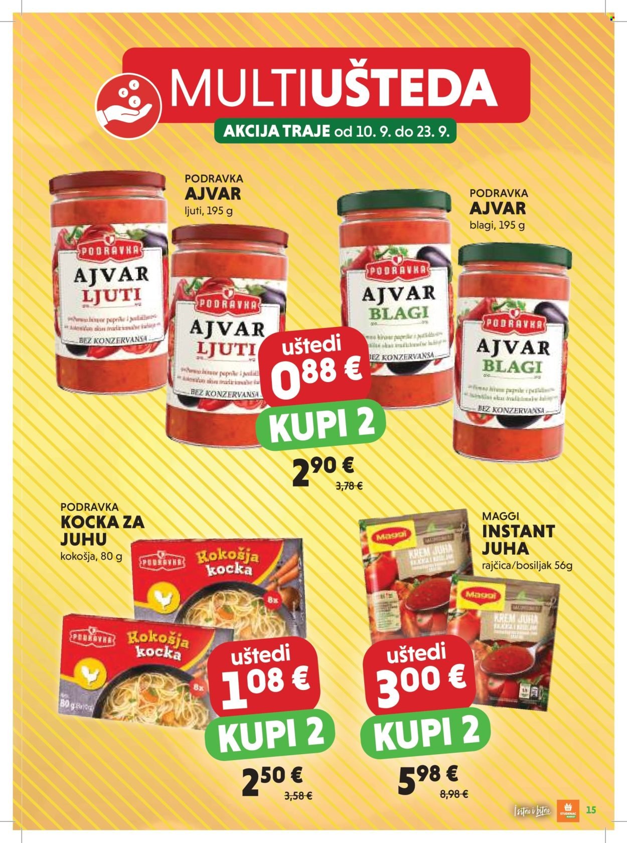 STUDENAC katalog - Od srijede 10.09.2025.