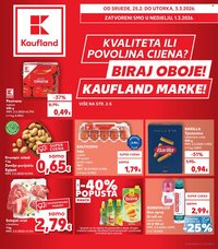 KAUFLAND katalog - Od srijede 25.02.2026.