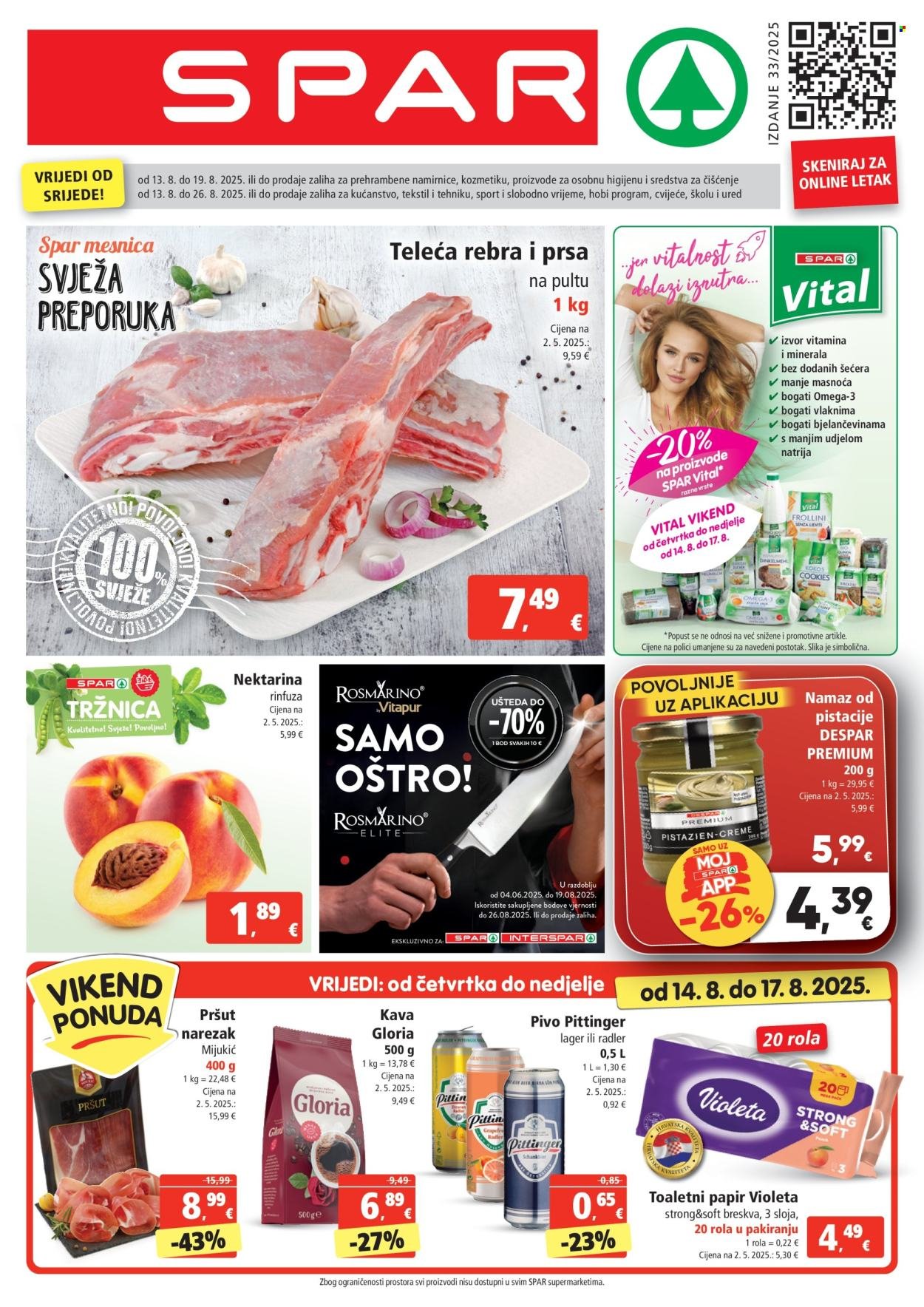 SPAR katalog - Od srijede 13.08.2025.