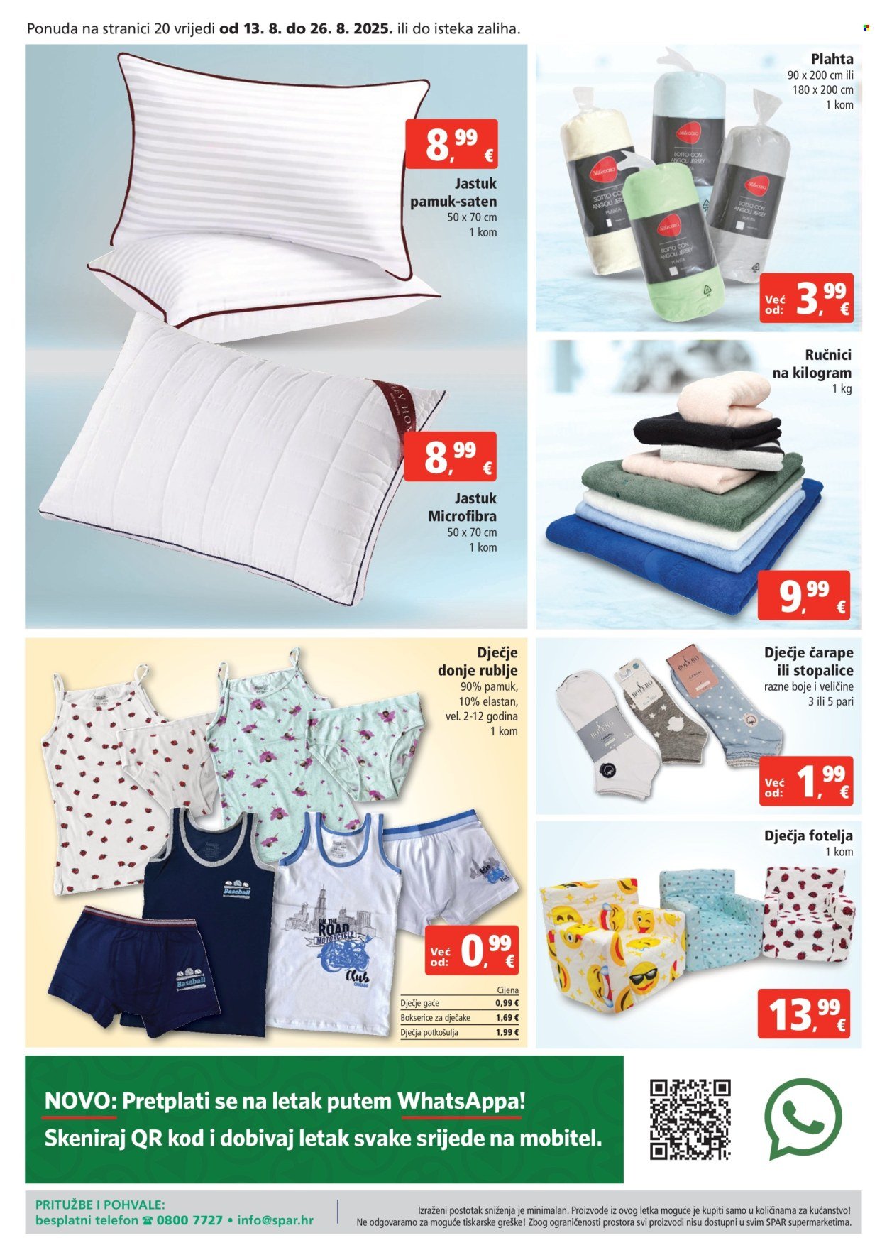 SPAR katalog - Od srijede 13.08.2025.