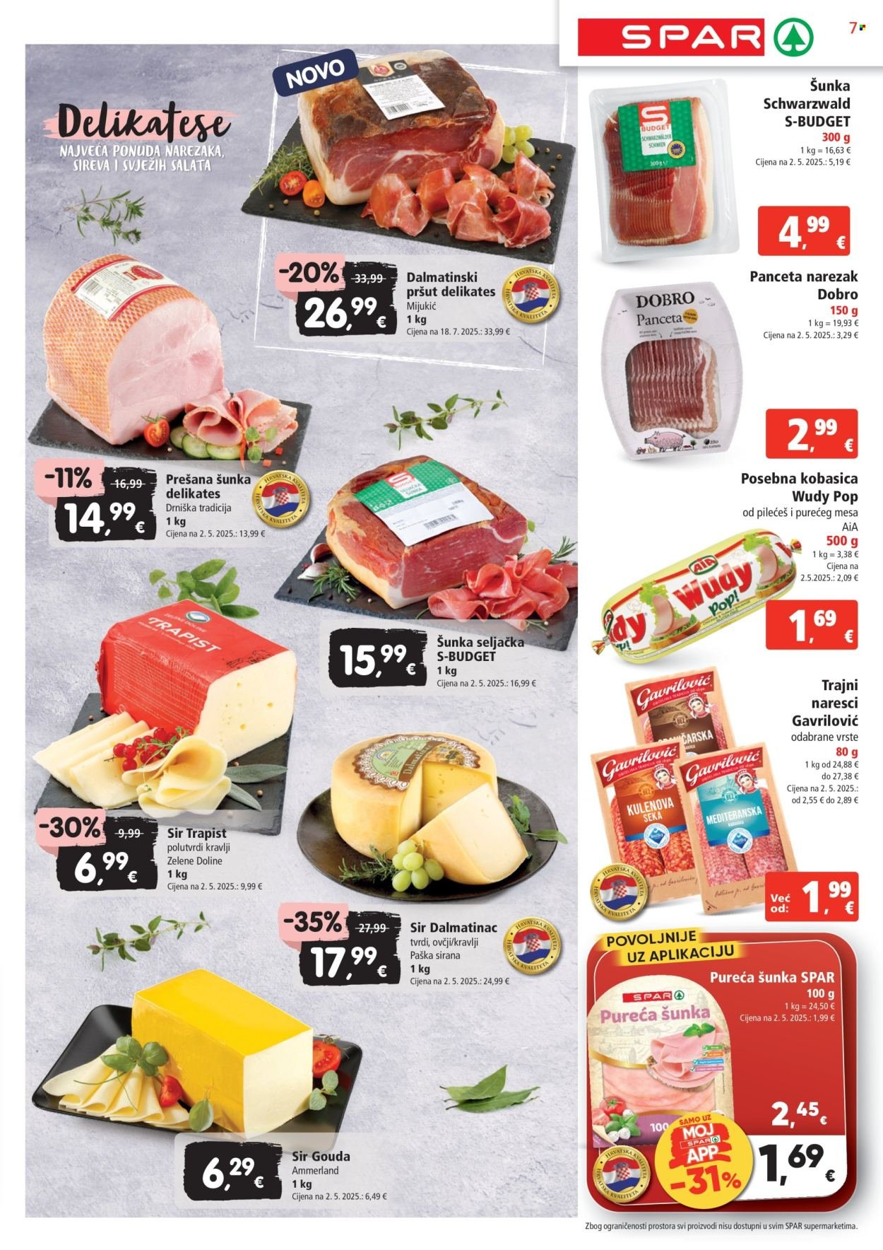 SPAR katalog - Od srijede 13.08.2025.