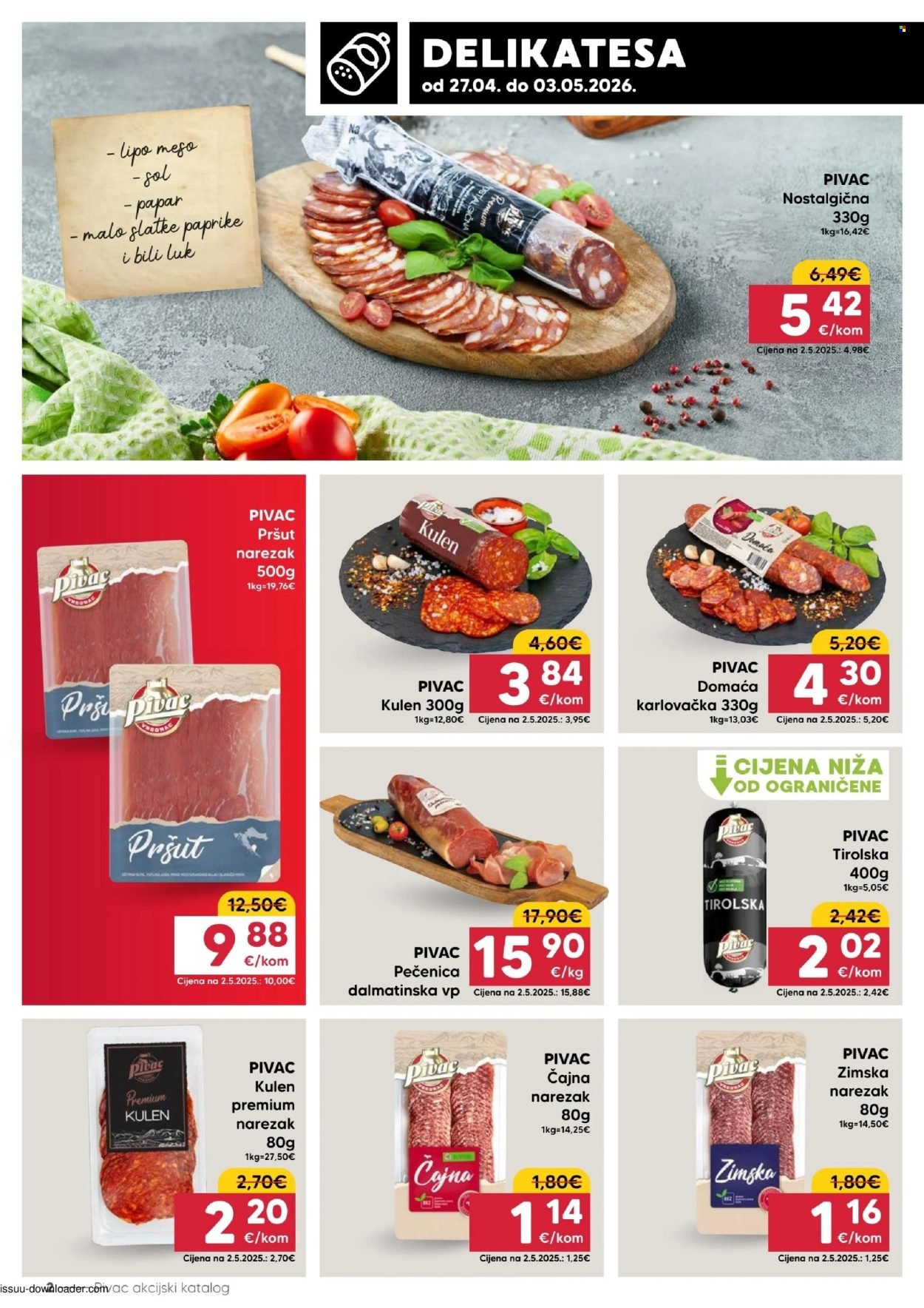 PIVAC katalog - Od ponedeljka 27.04.2026.