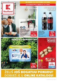 KAUFLAND katalog - Od srijede 18.03.2026.