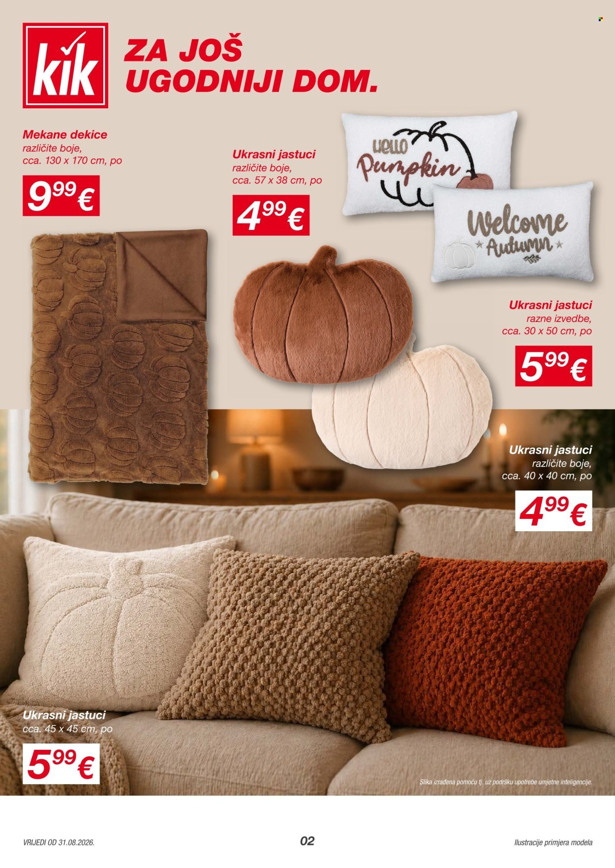 KIK katalog - VIŠE ZA JESEN I POSEBNE TRENUTKE.