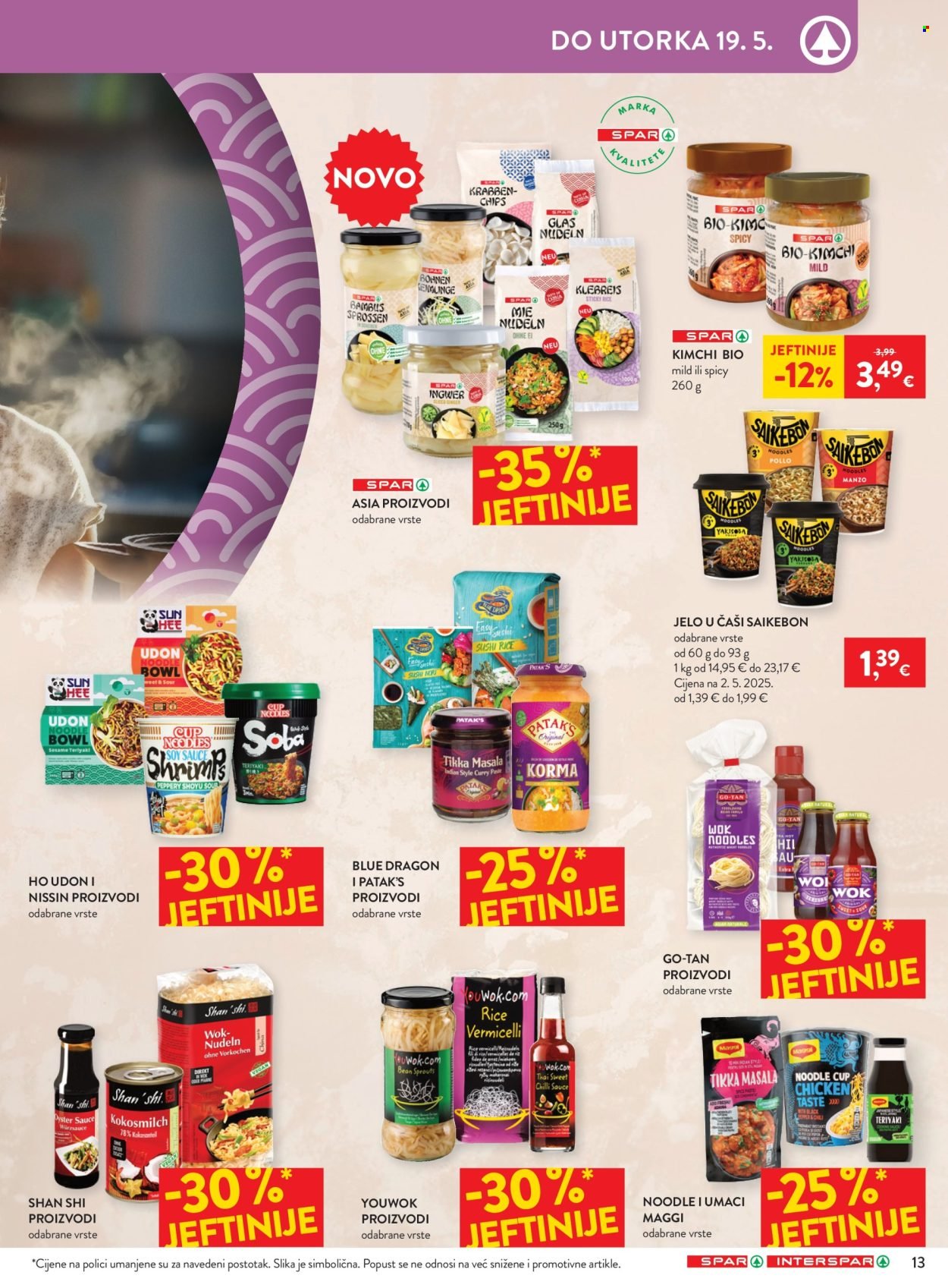 INTERSPAR katalog - Od srijede 13.05.2026.