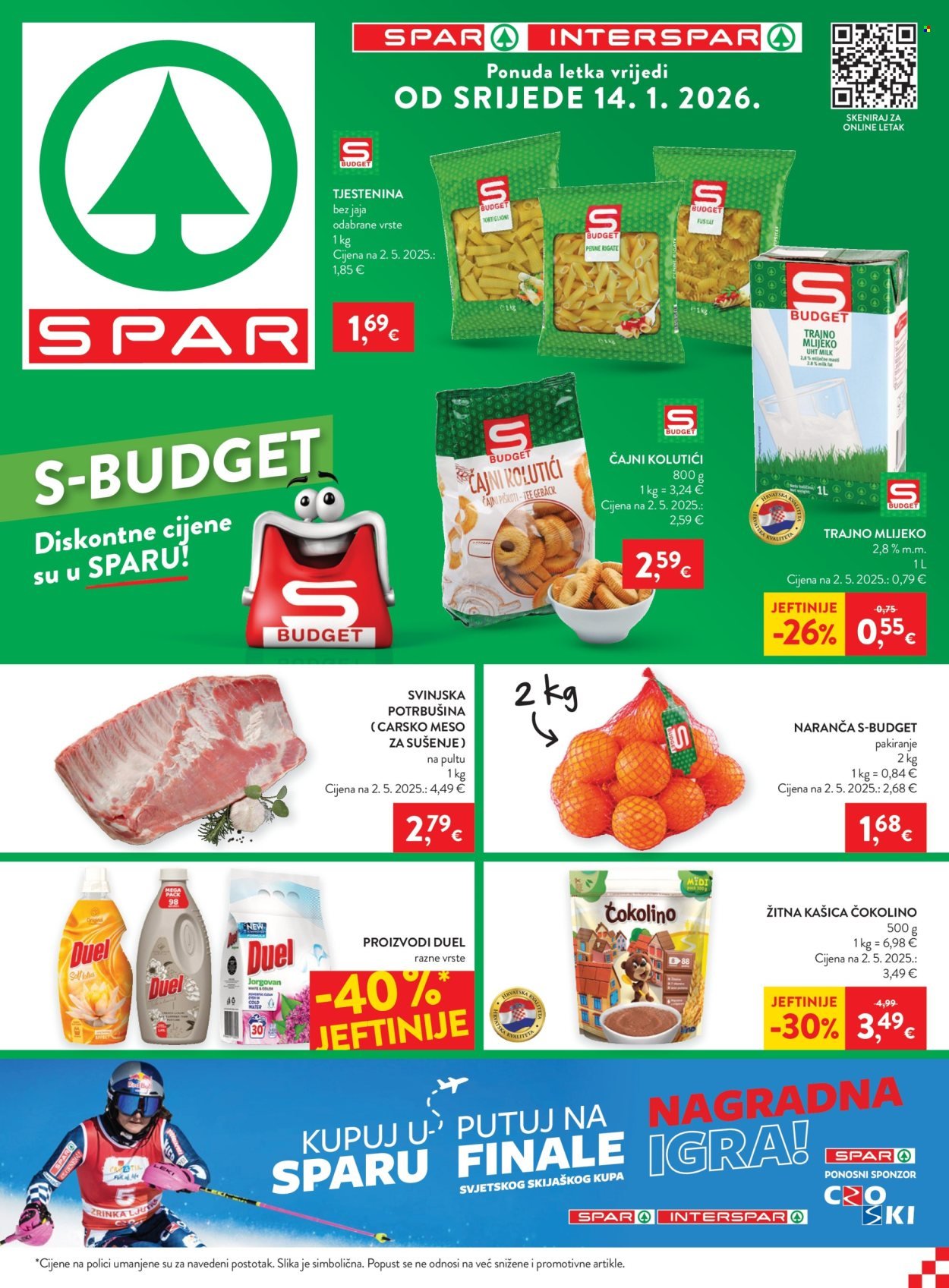 SPAR katalog - Od srijede 14.01.2026.