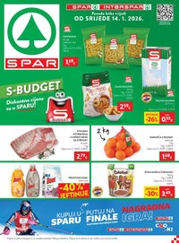 SPAR katalog - Od srijede 14.01.2026.
