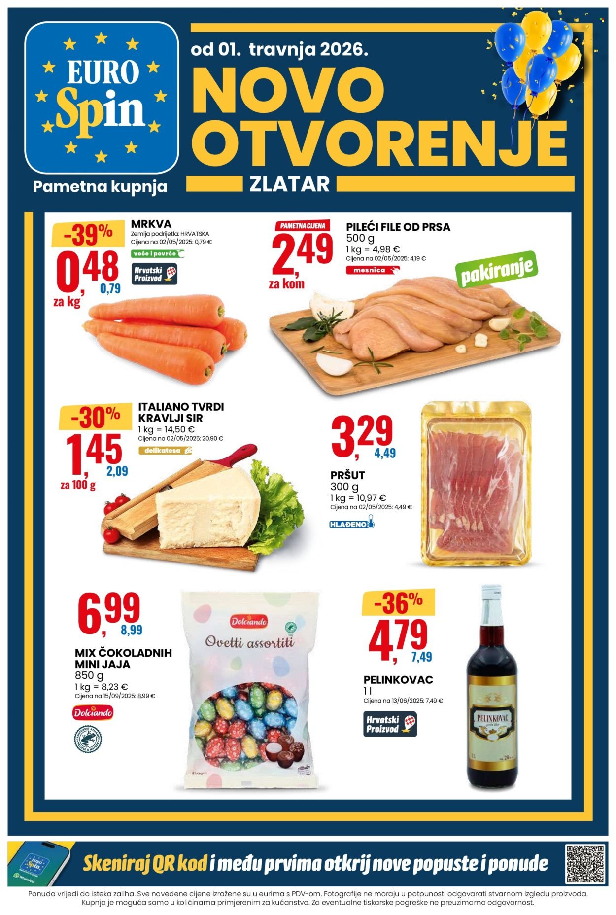 EUROSPIN katalog - Od srijede 01.04.2026.