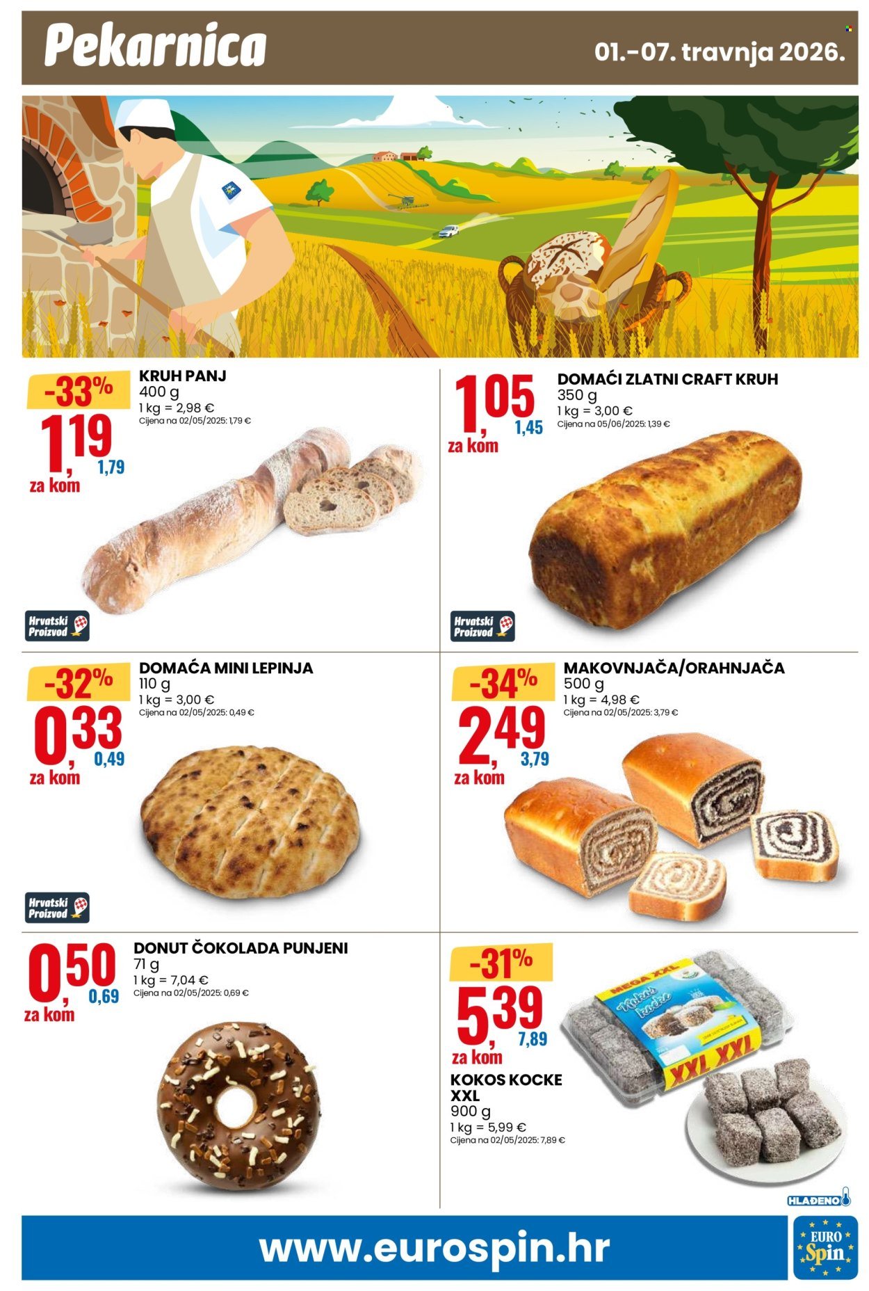 EUROSPIN katalog - Od srijede 01.04.2026.