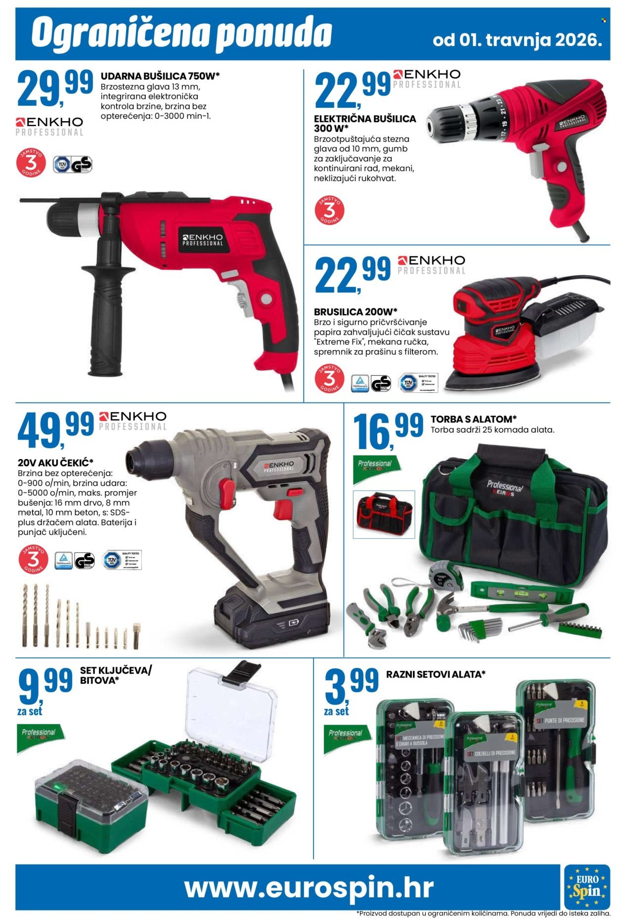EUROSPIN katalog - Od srijede 01.04.2026.
