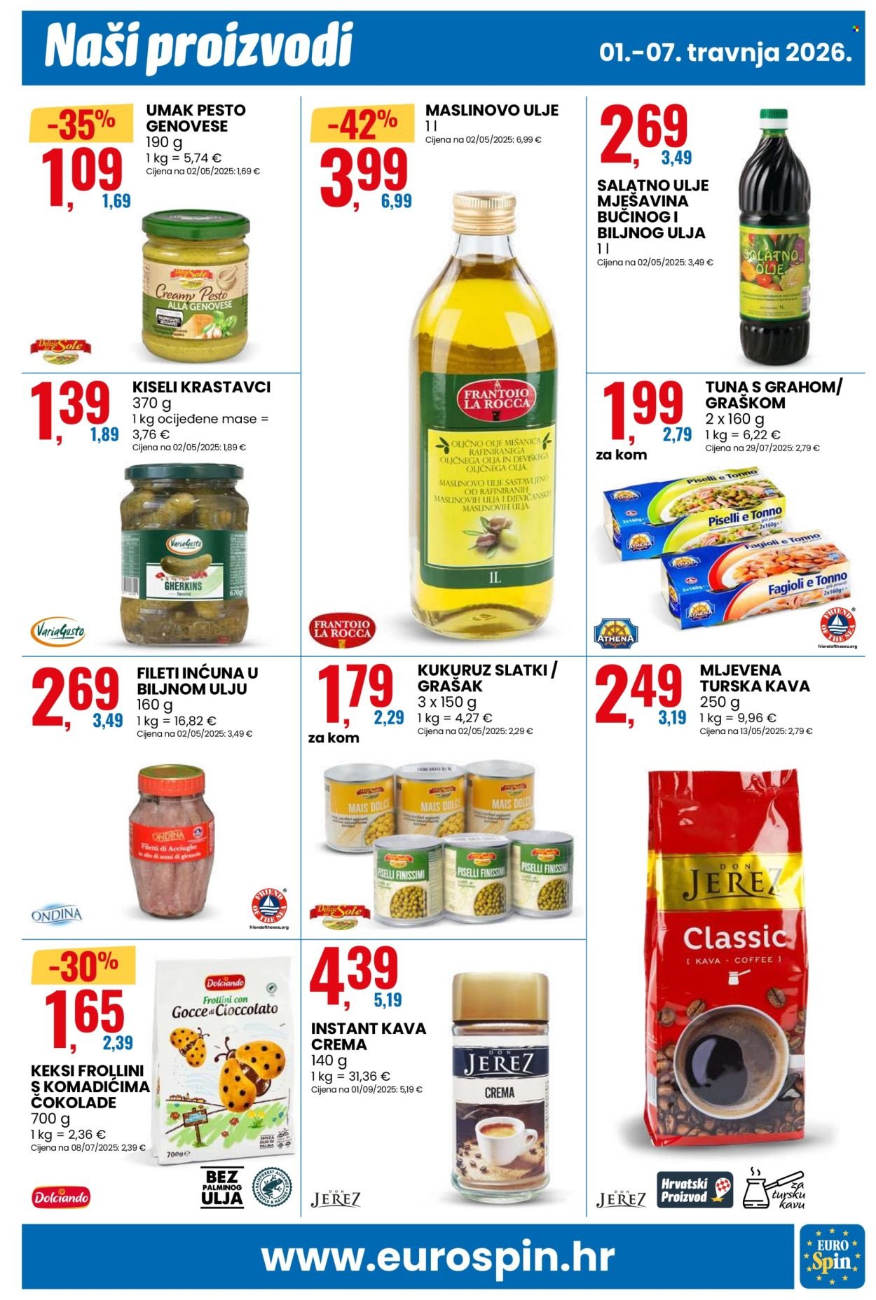 EUROSPIN katalog - Od srijede 01.04.2026.