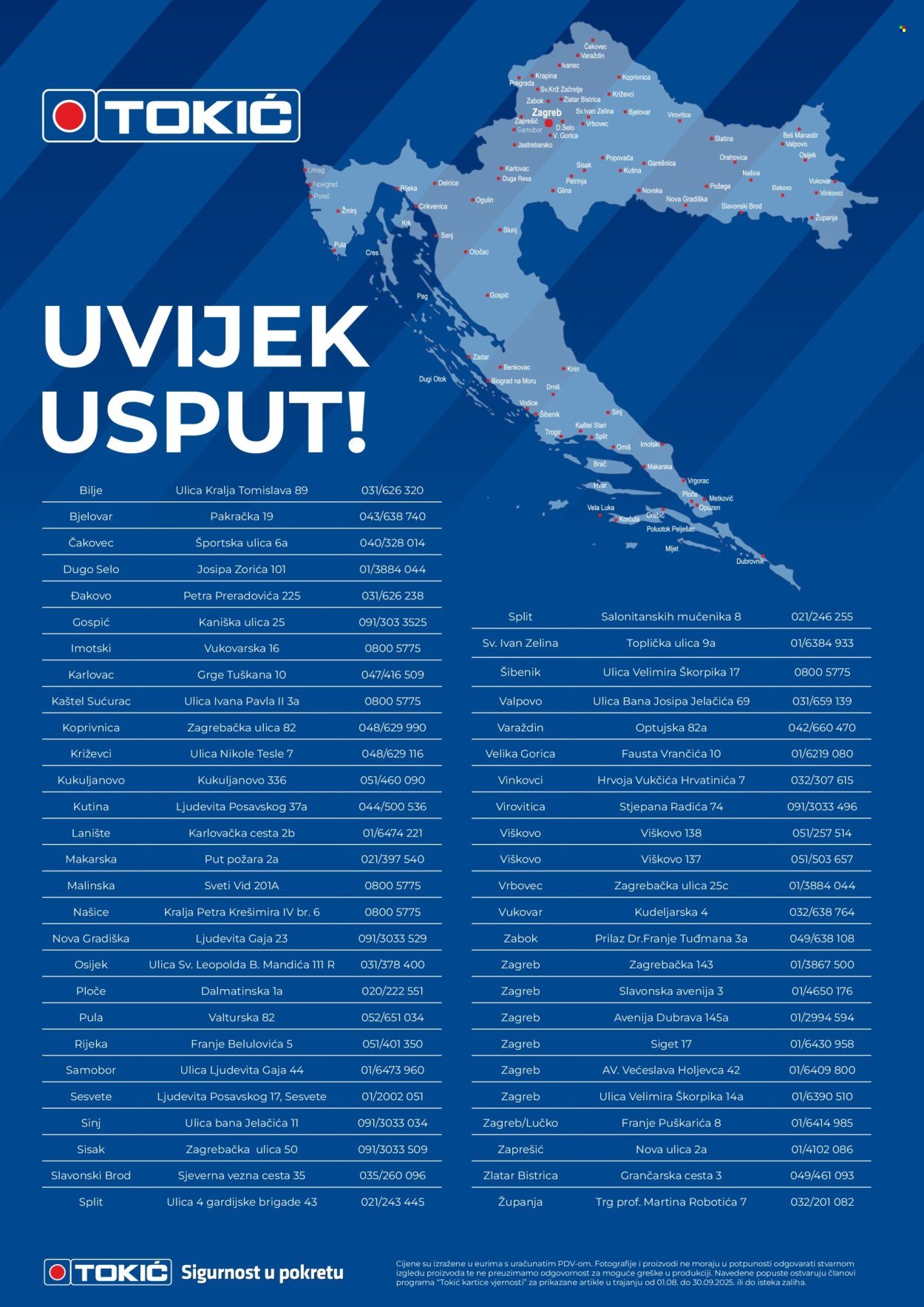 TOKIĆ katalog - Akcijski letak – kolovoz/rujan 2025!
