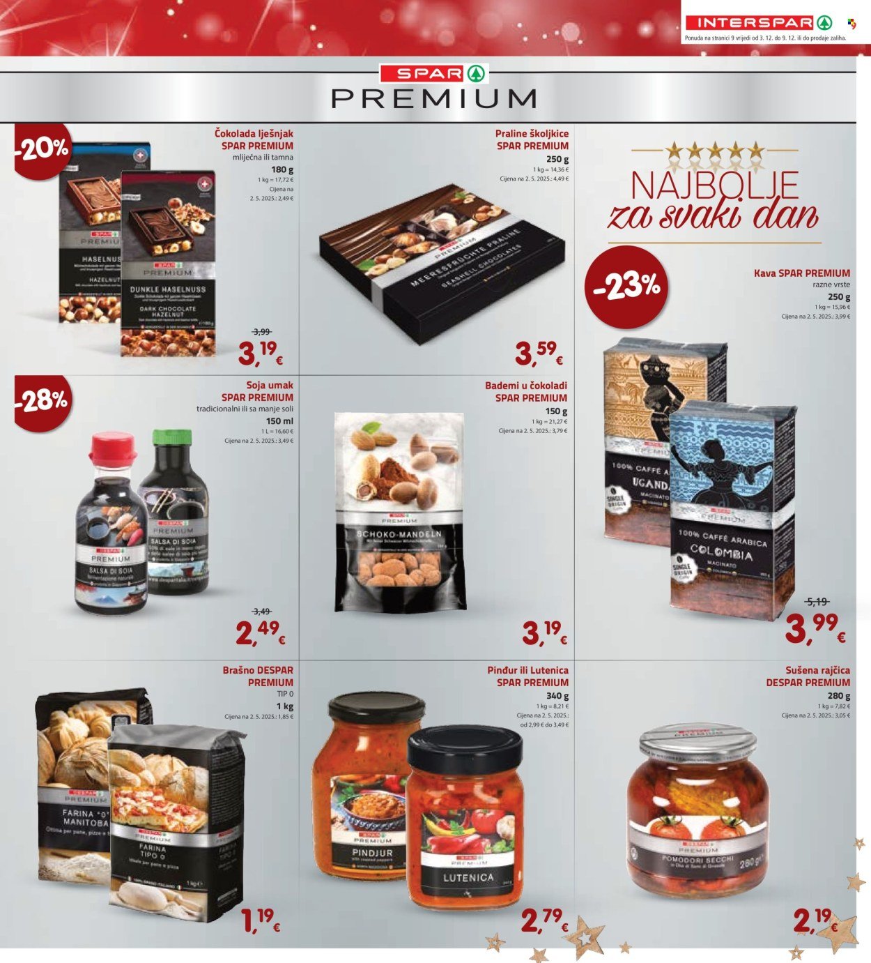 INTERSPAR katalog - Od srijede 03.12.2025.